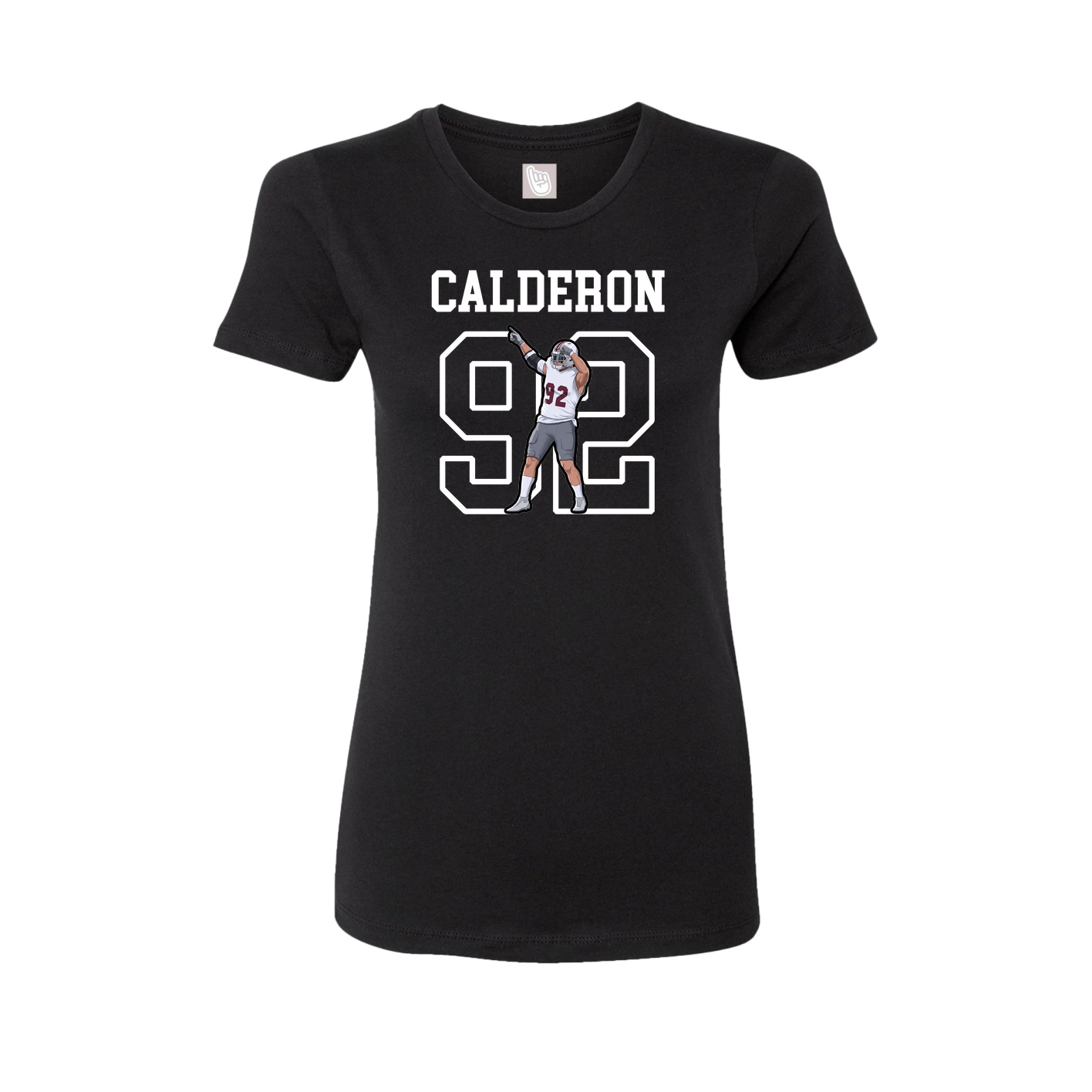 Fitted Women's Tee — Shirsey in Black