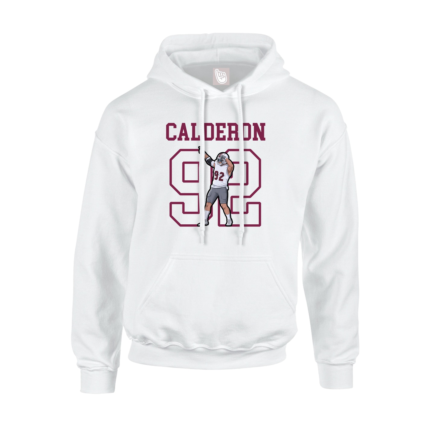 Hoodie — Shirsey in White