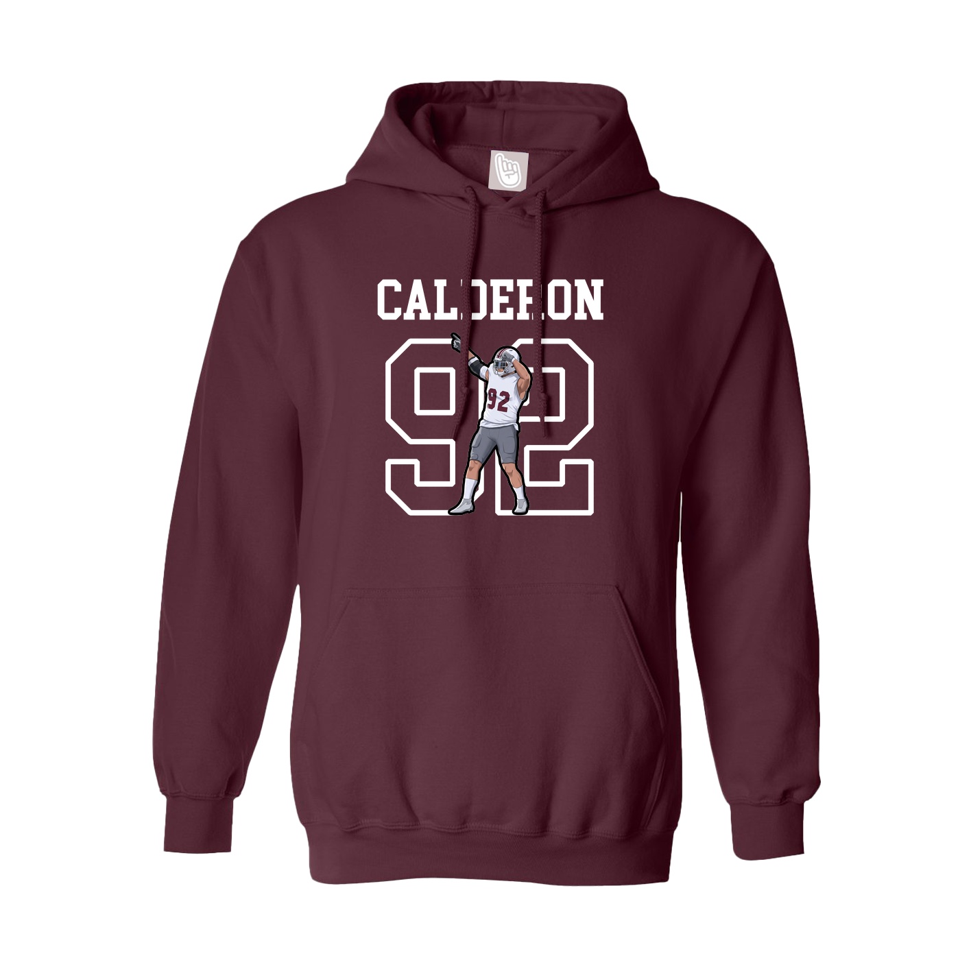 Youth Hoodie — Shirsey in Maroon