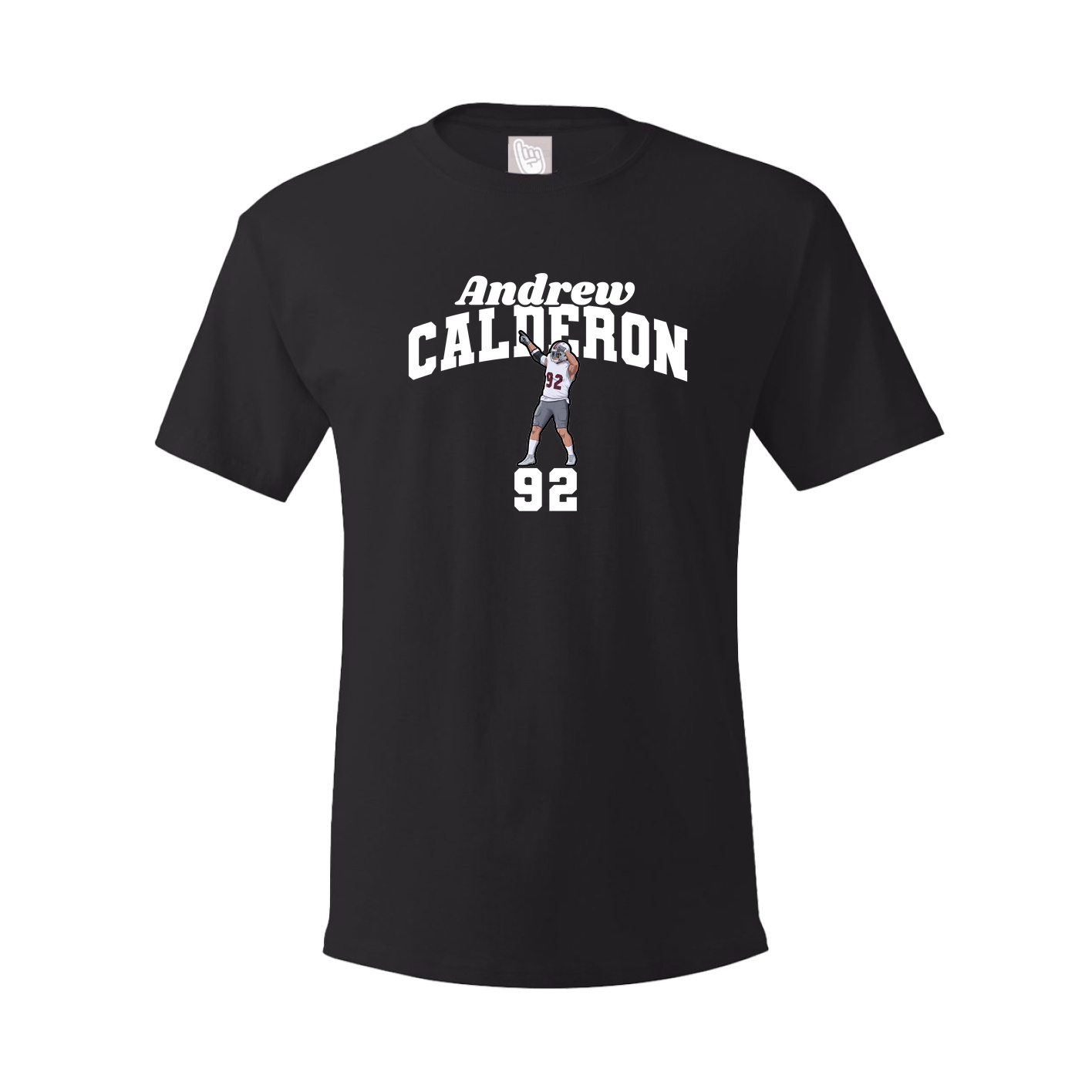 Youth Tee — Signature Arch in Black