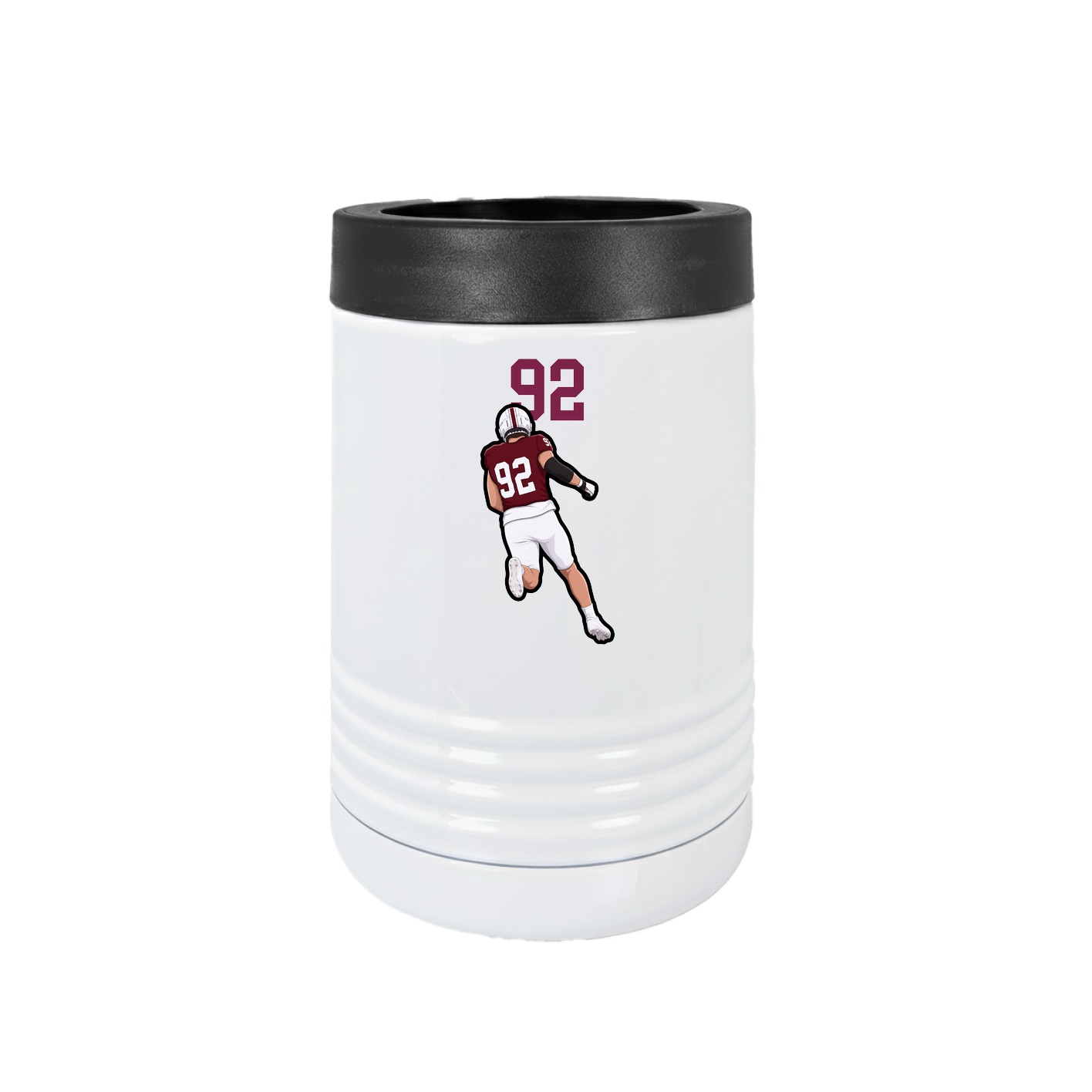 Beverage Holder — Number Top in White