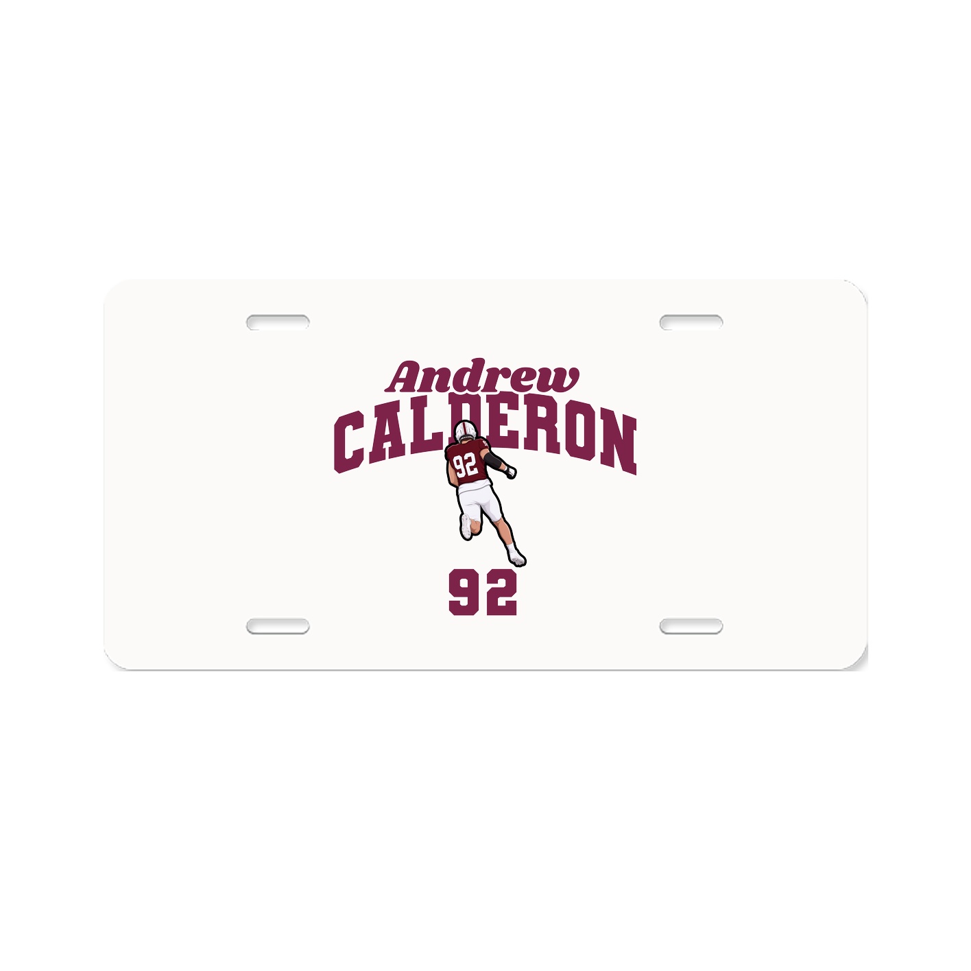 License Plate — Signature Arch in Classic
