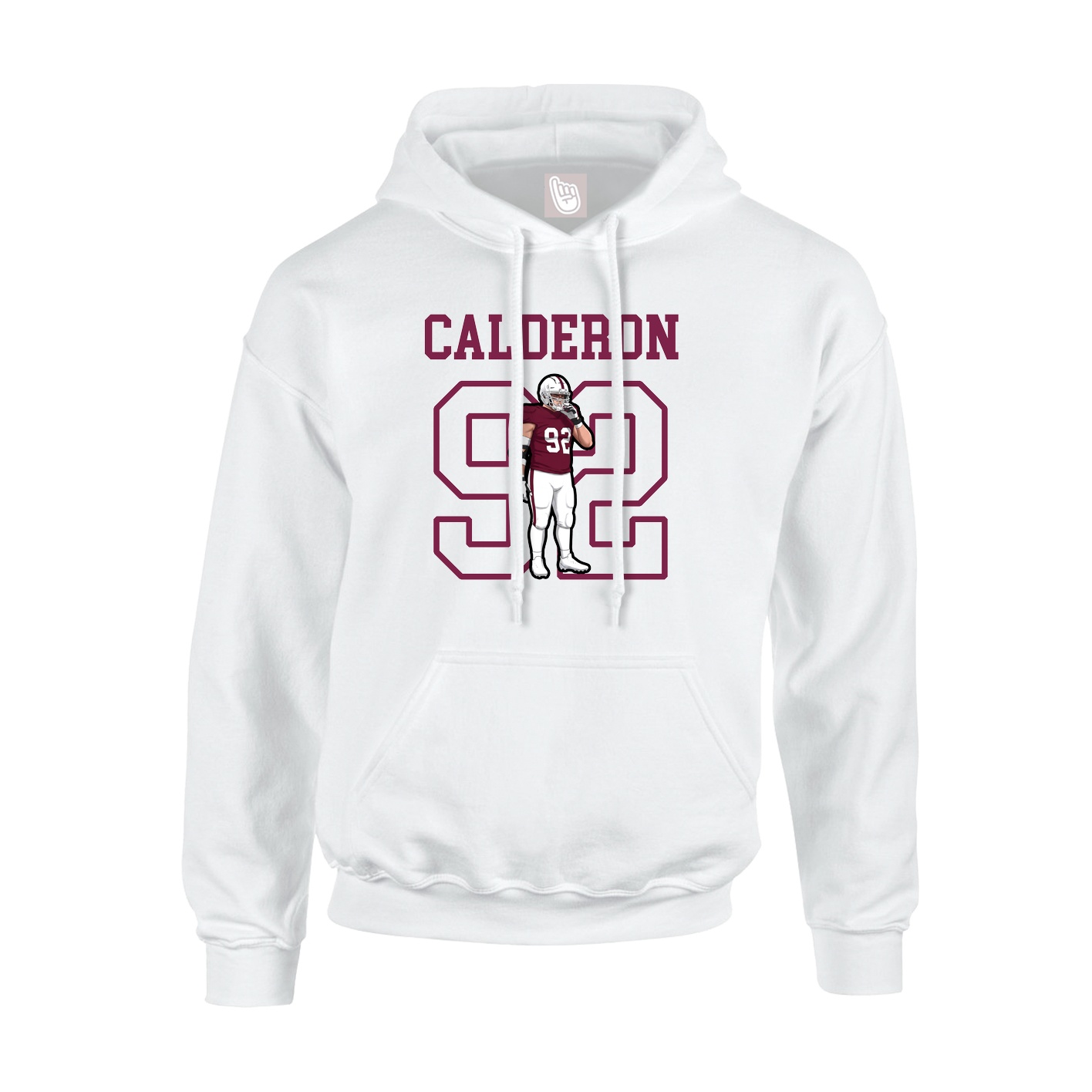 Youth Hoodie — Shirsey in White