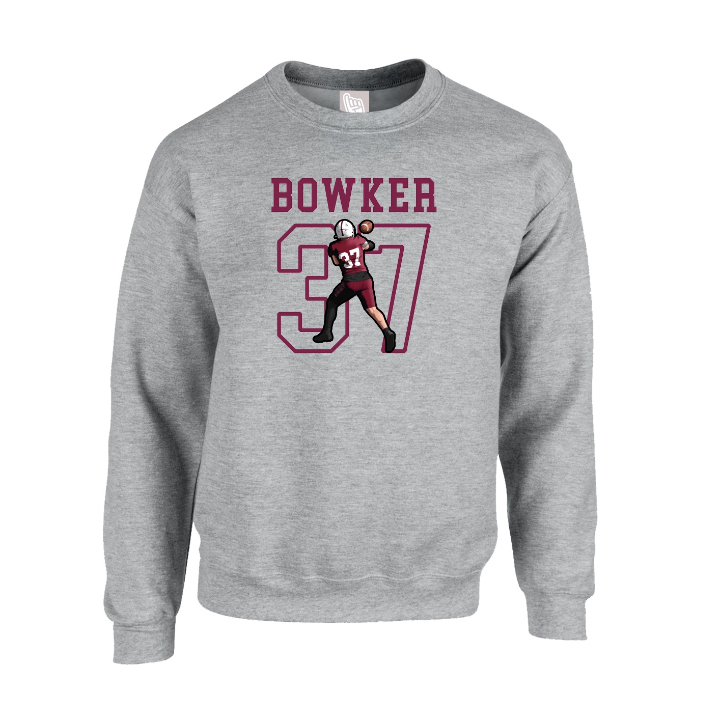 Fleece Crew — Shirsey in Grey