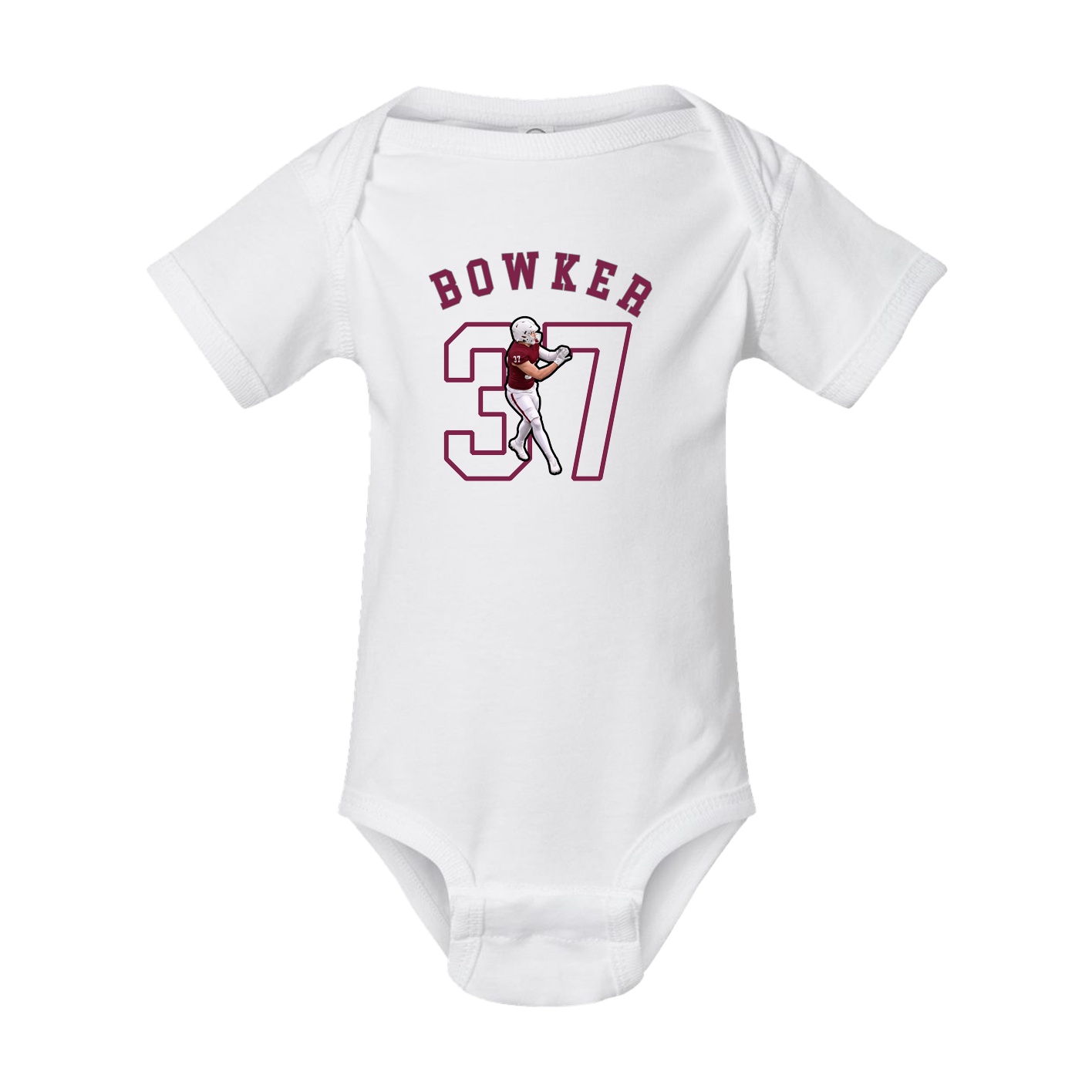 Baby Onesie — Shirsey Arch in White