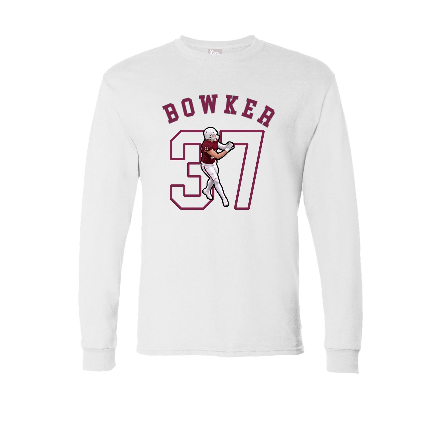 Long Sleeve Tee — Shirsey Arch in White