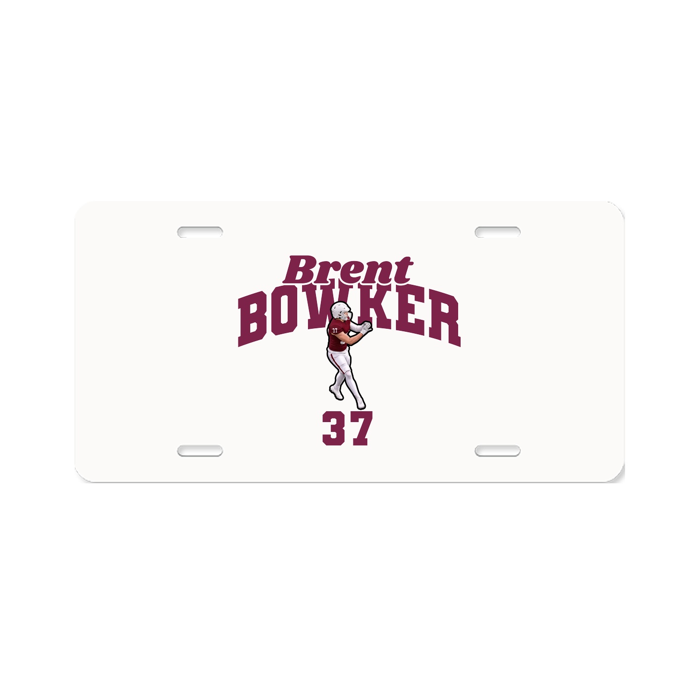 License Plate — Signature Arch in Classic