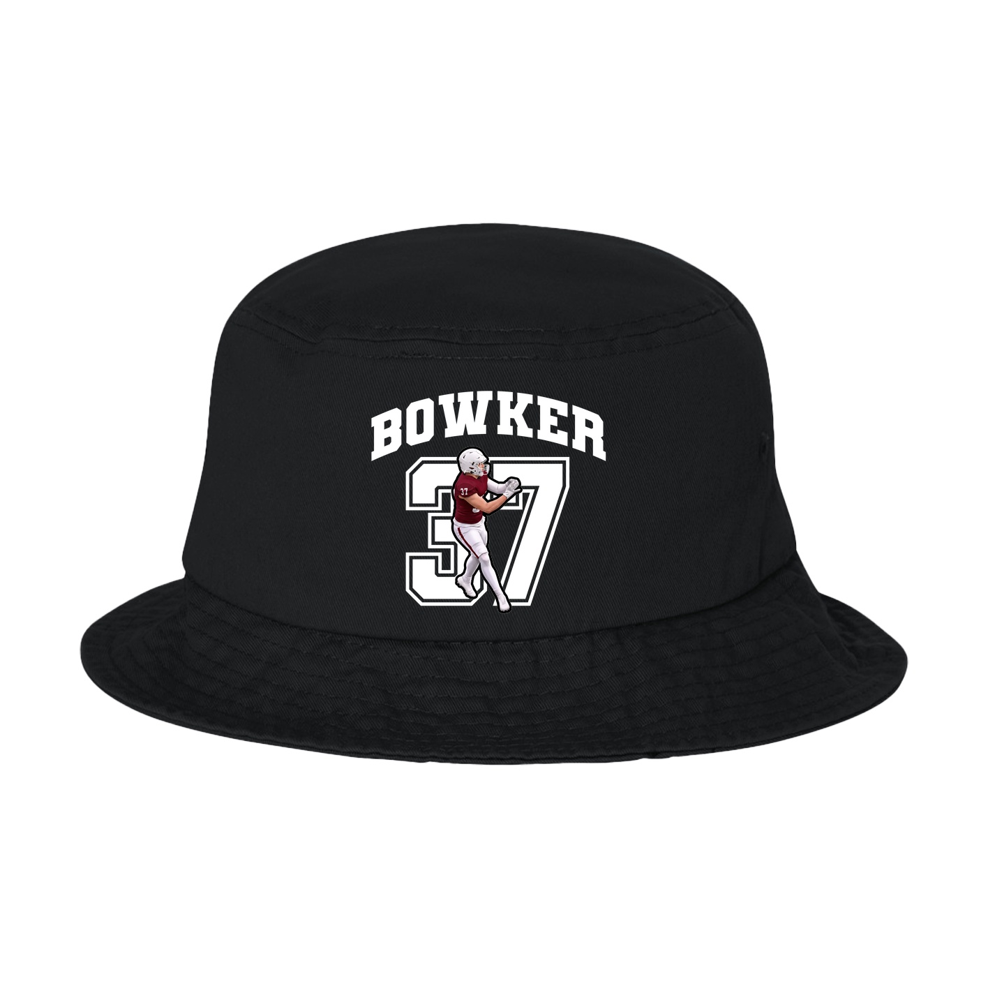 Bucket Cap — Number in Black