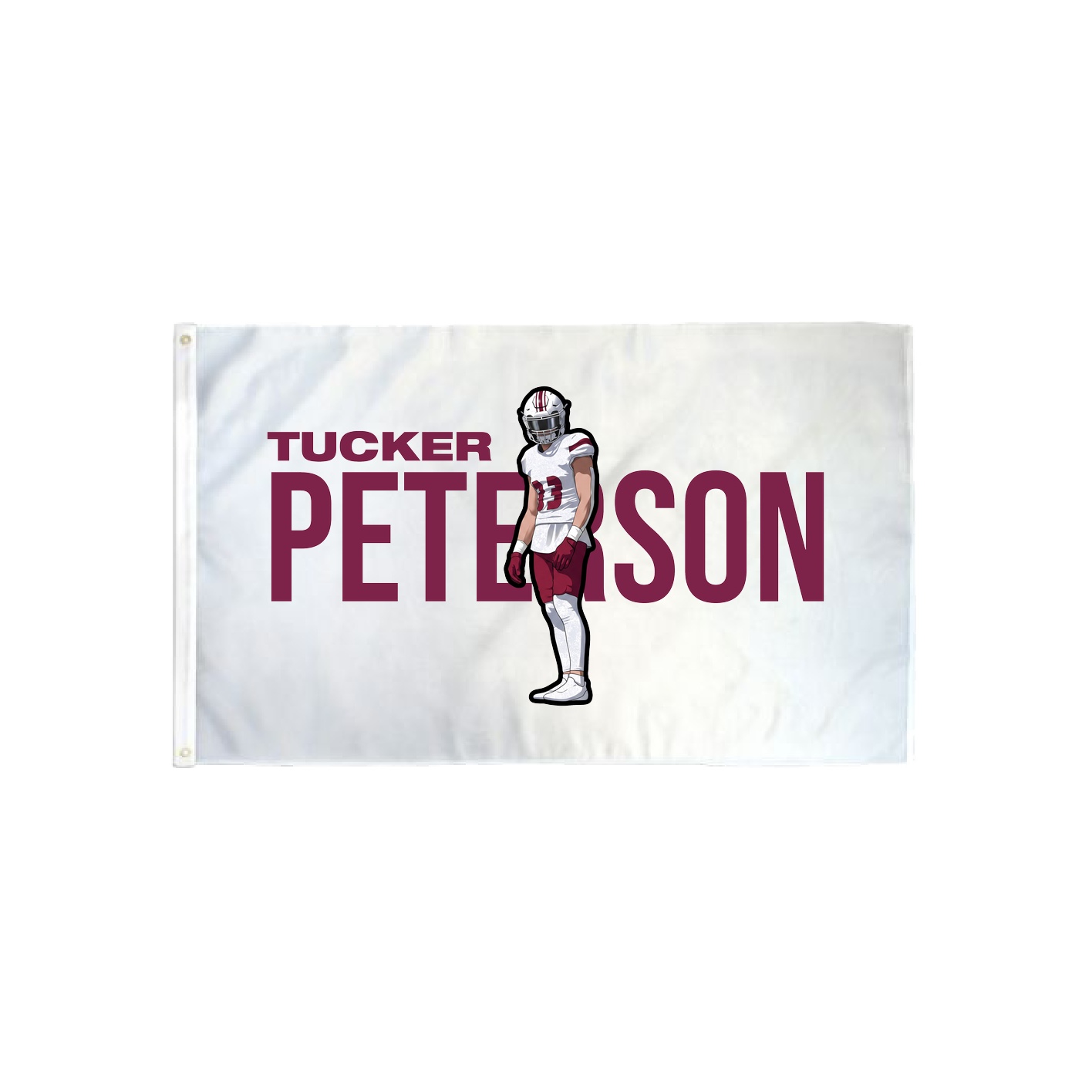3x5 Flag — Player Name in Classic