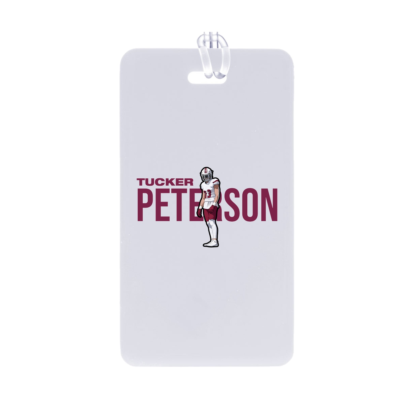 Bag Tag — Player Name in Classic