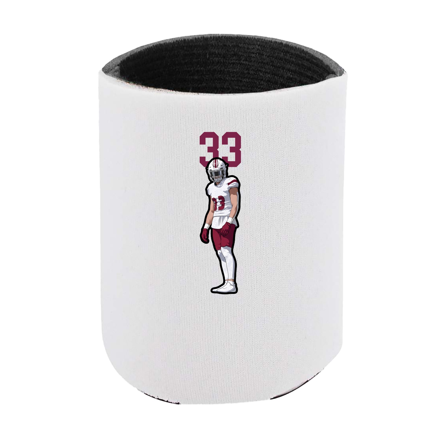 Can Holder — Number Top in White