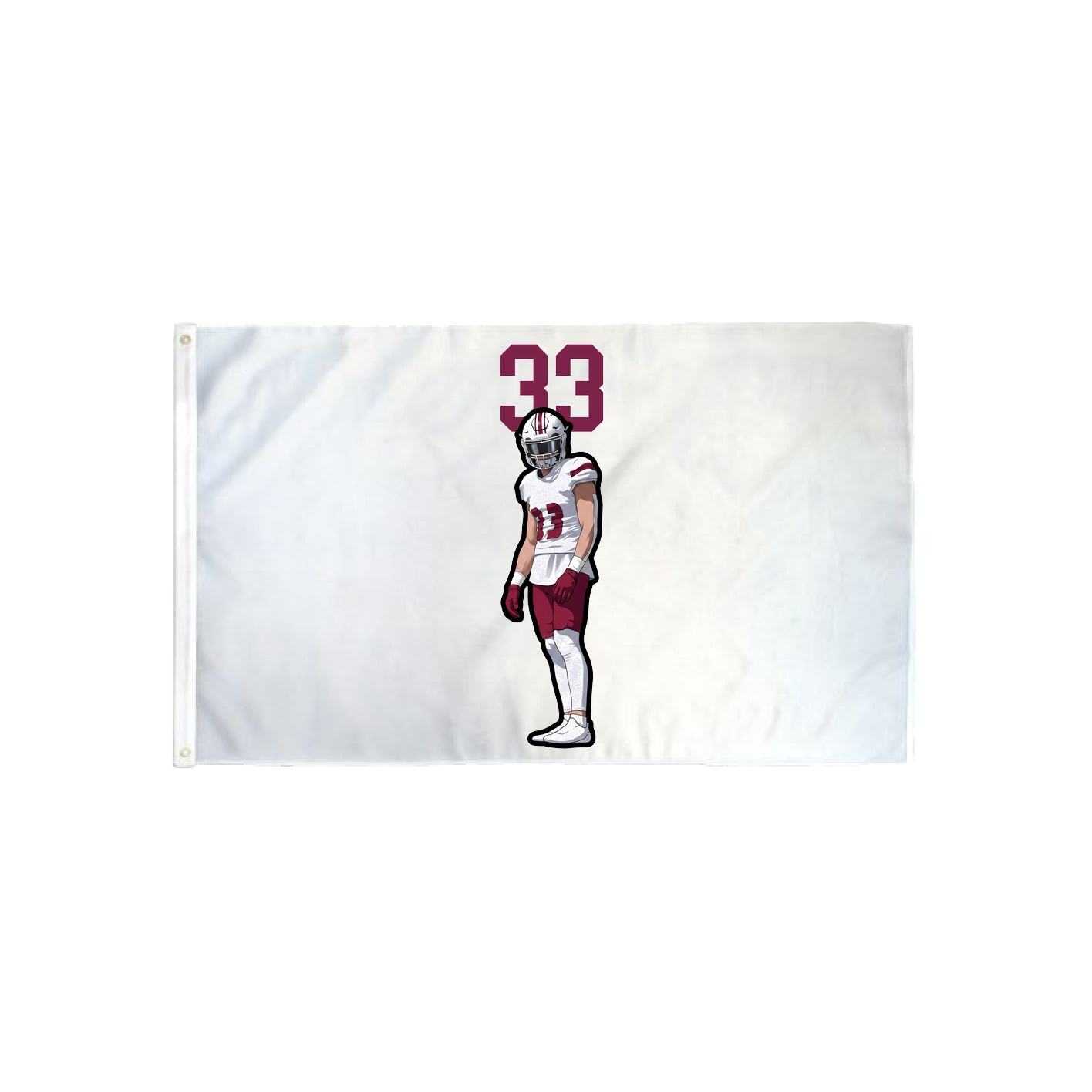3x5 Flag — Number Top in Classic