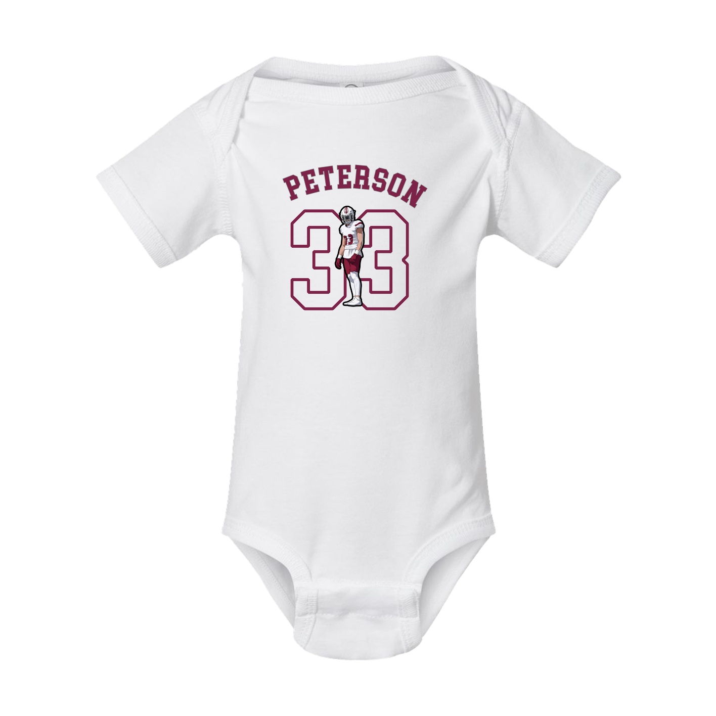 Baby Onesie — Shirsey Arch in White