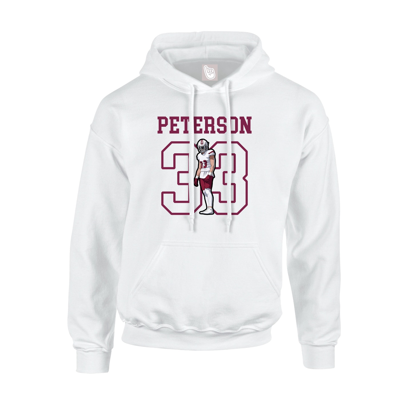 Youth Hoodie — Shirsey in White