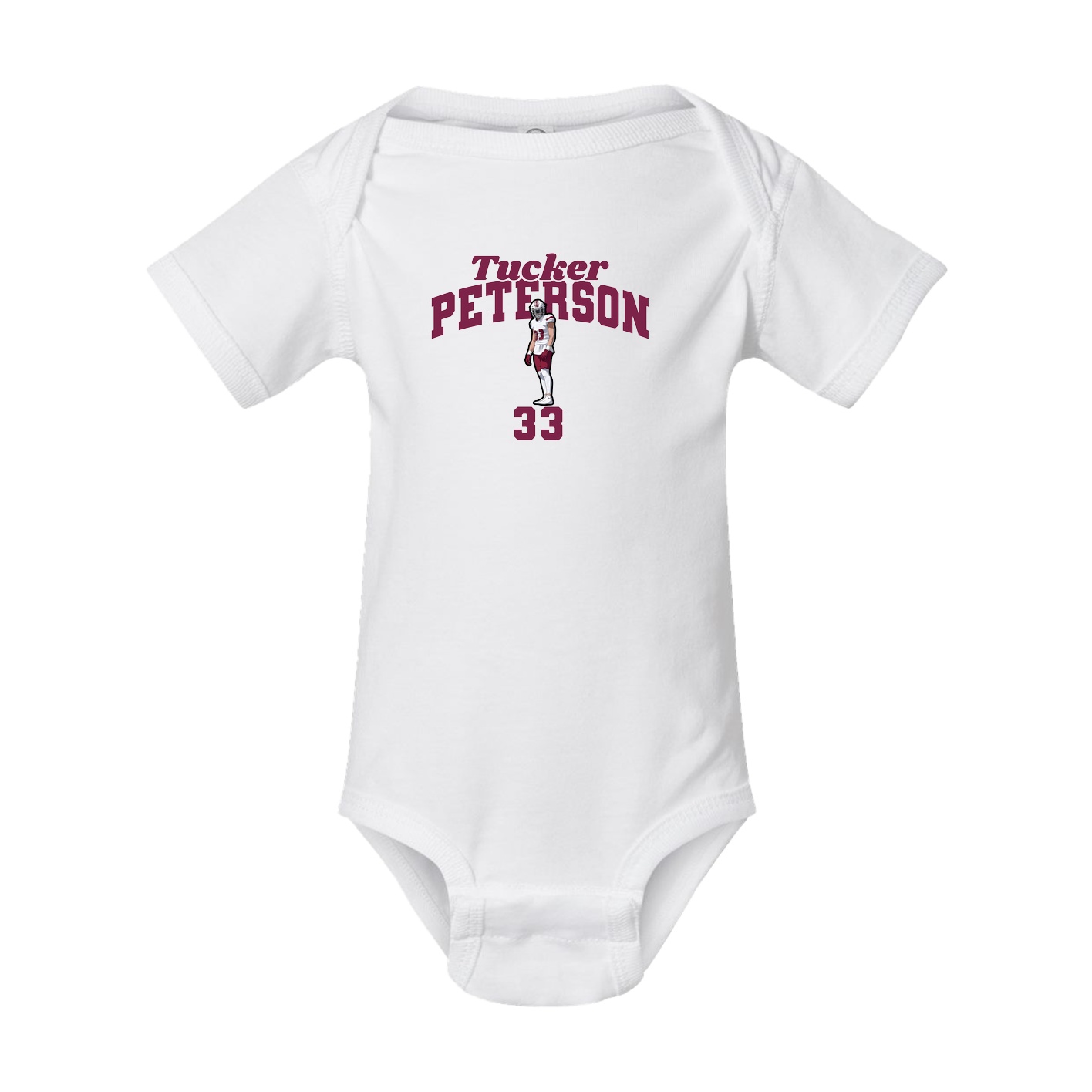 Baby Onesie — Signature Arch in White