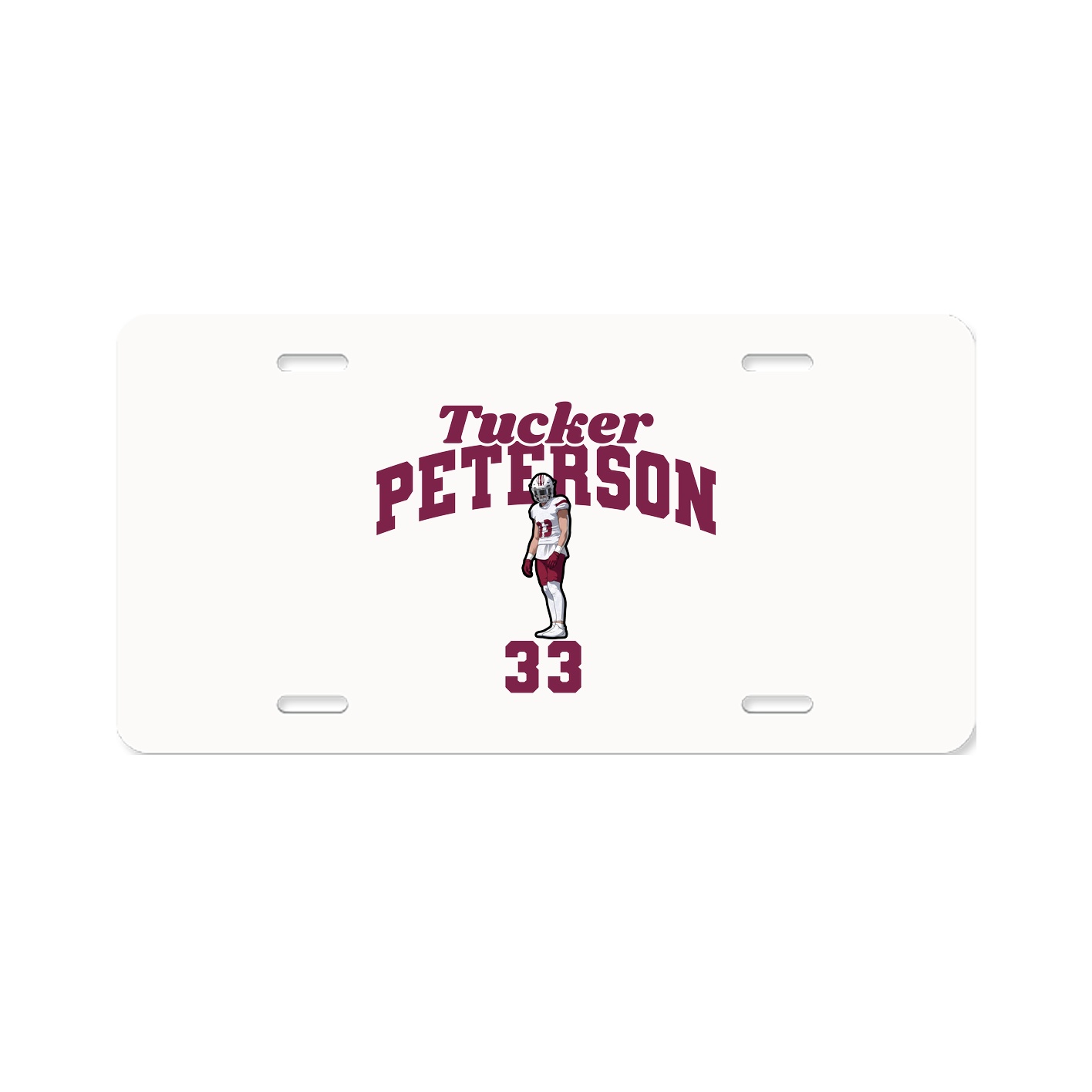 License Plate — Signature Arch in Classic