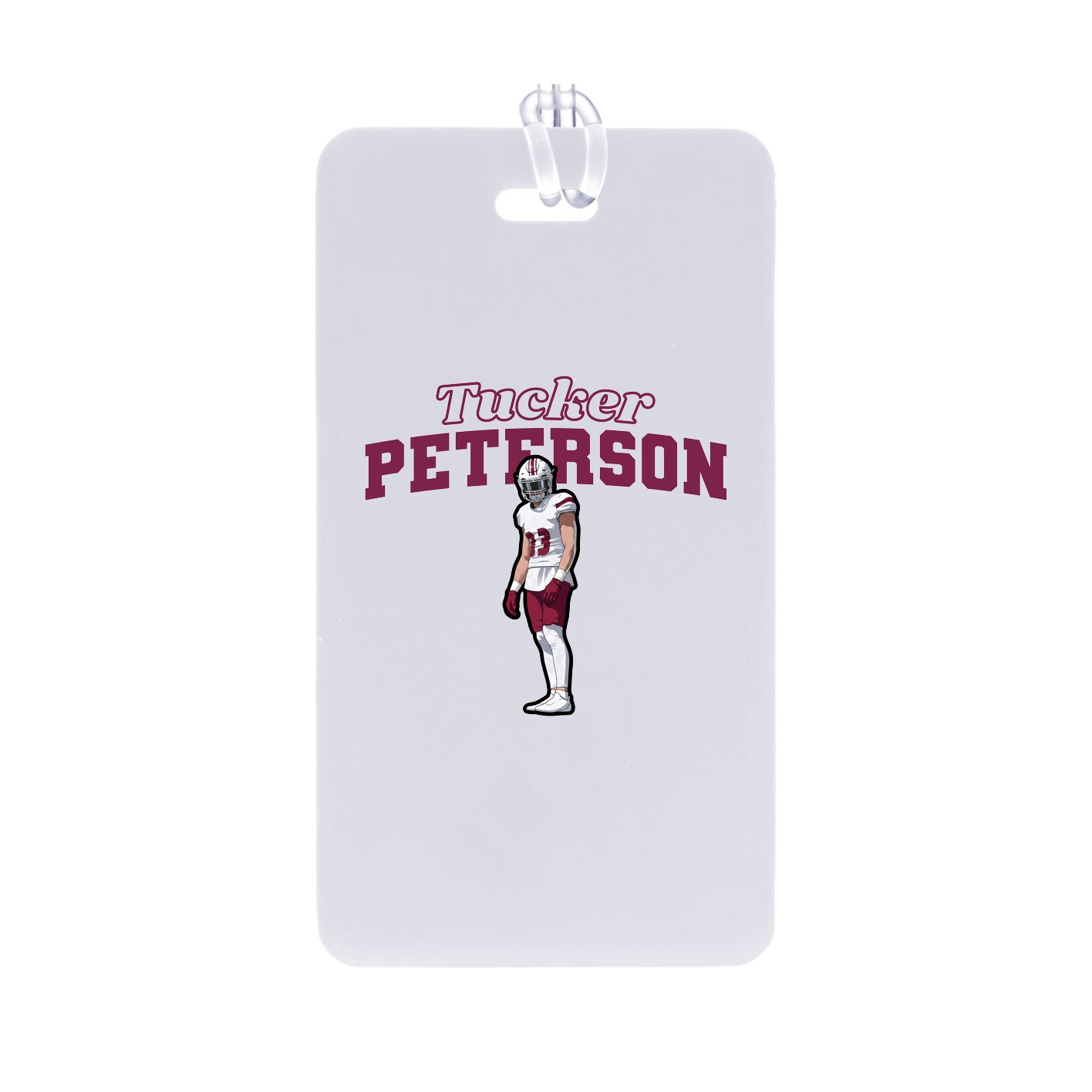 Bag Tag — Name Arch in Classic