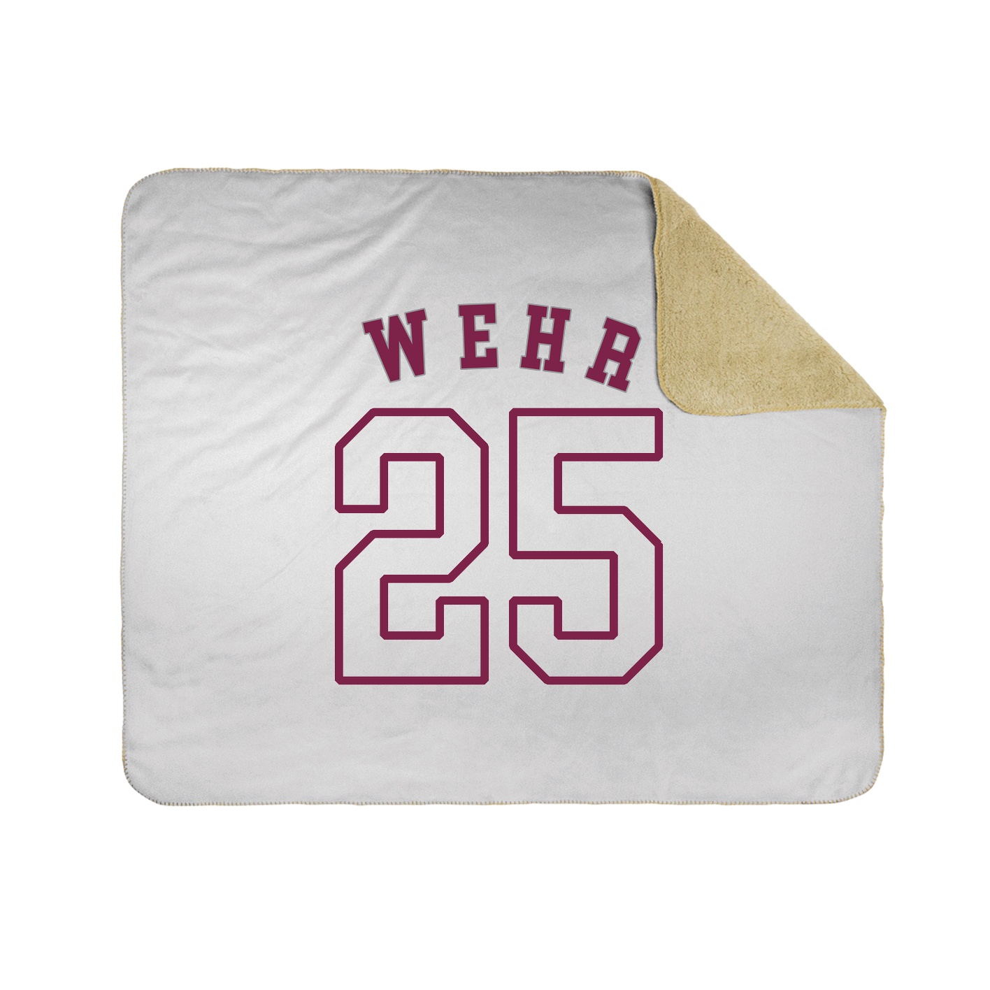 Throw Blanket — Shirsey Arch in White
