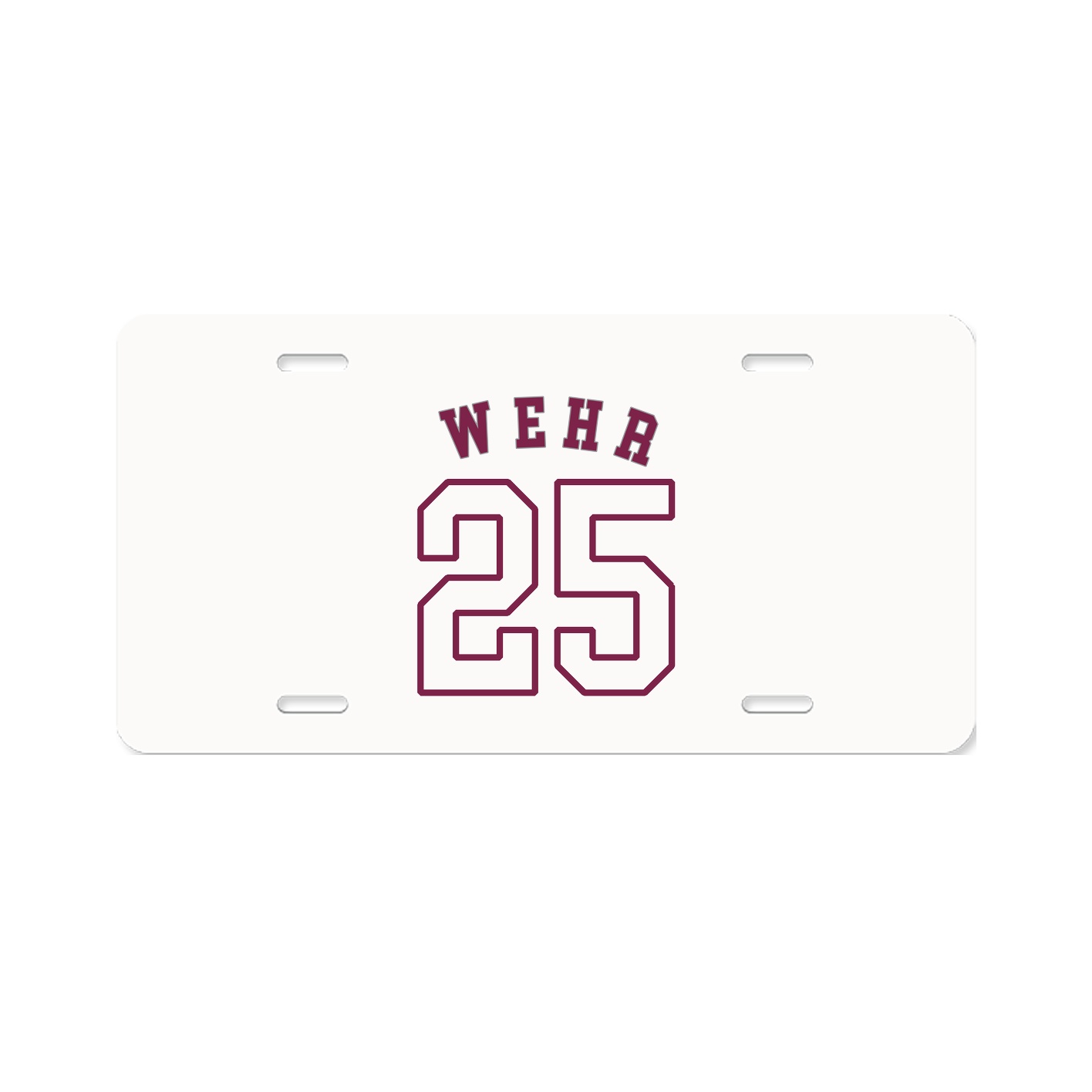 License Plate — Shirsey Arch in Classic