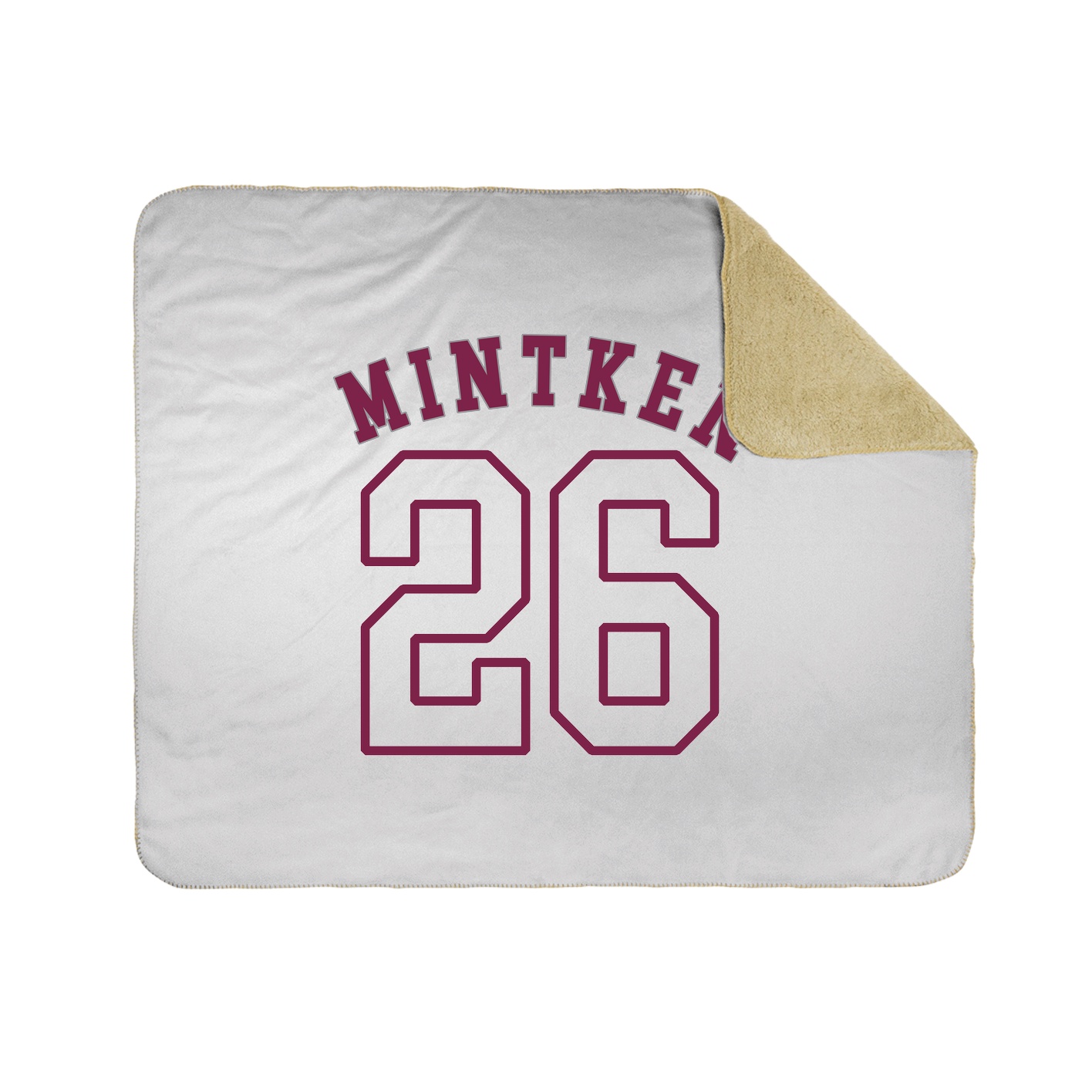 Throw Blanket — Shirsey Arch in White