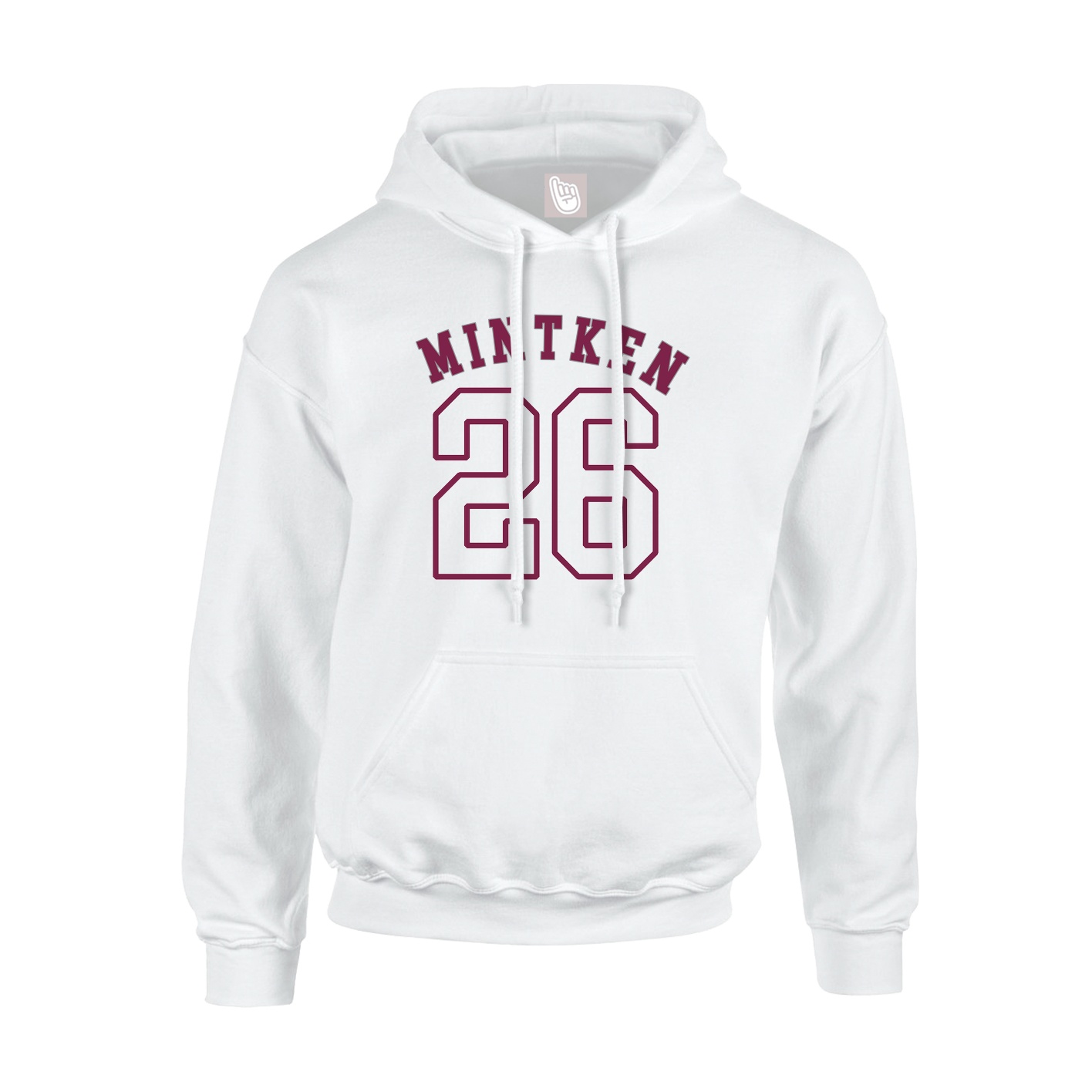 Hoodie — Shirsey Arch in White