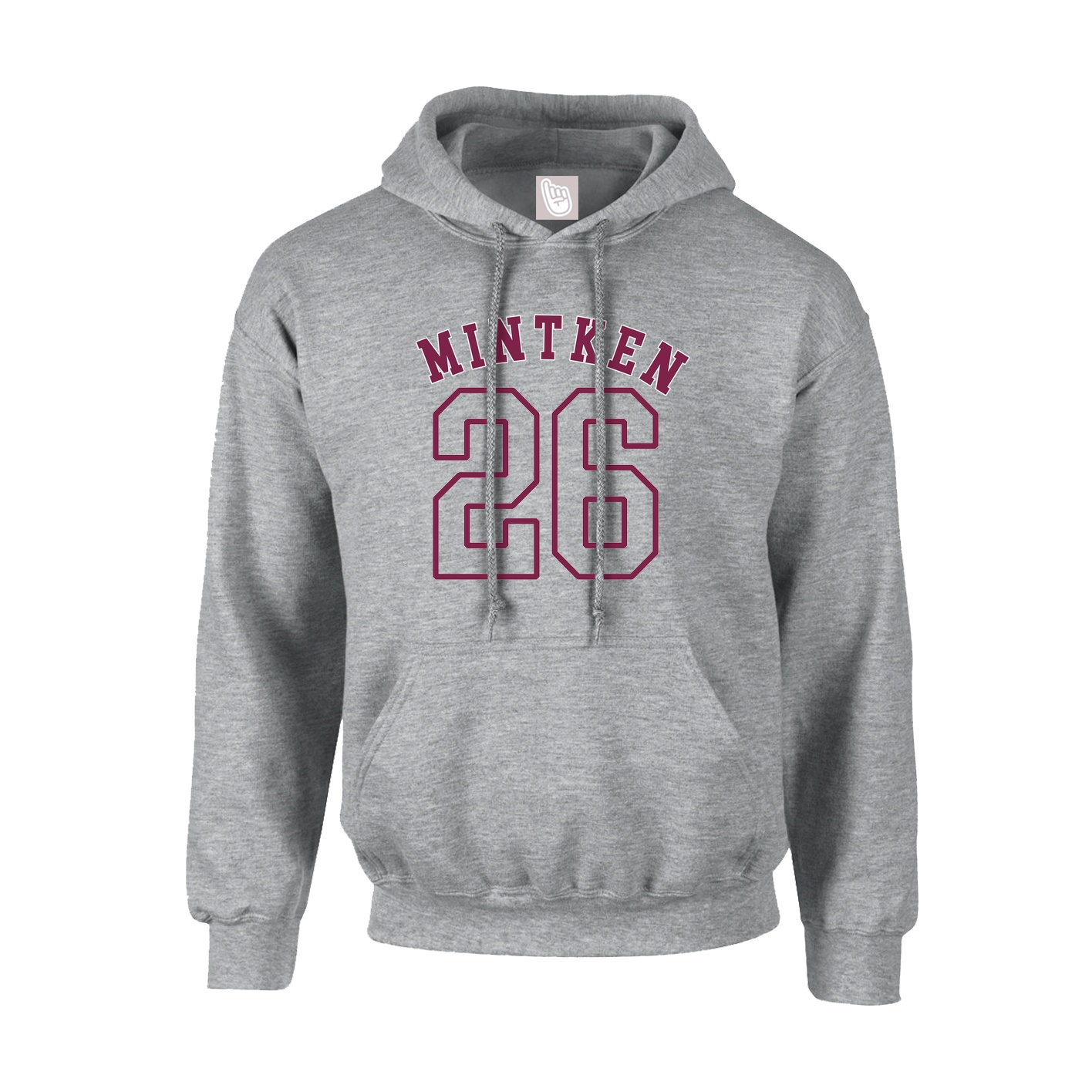 Youth Hoodie — Shirsey Arch in Grey