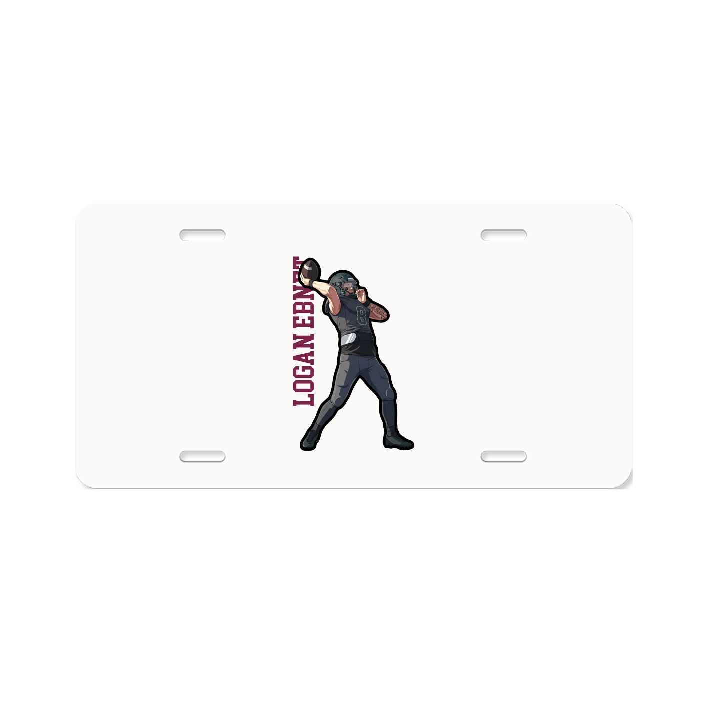 Aluminum License Plate