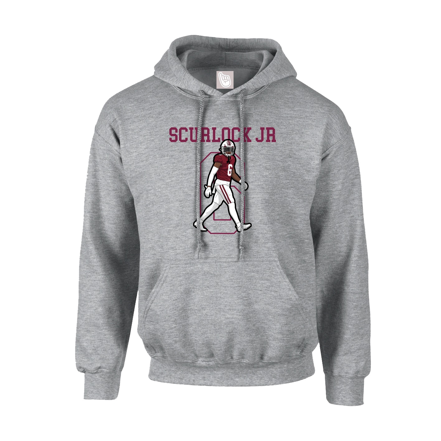Hoodie — Shirsey in Grey
