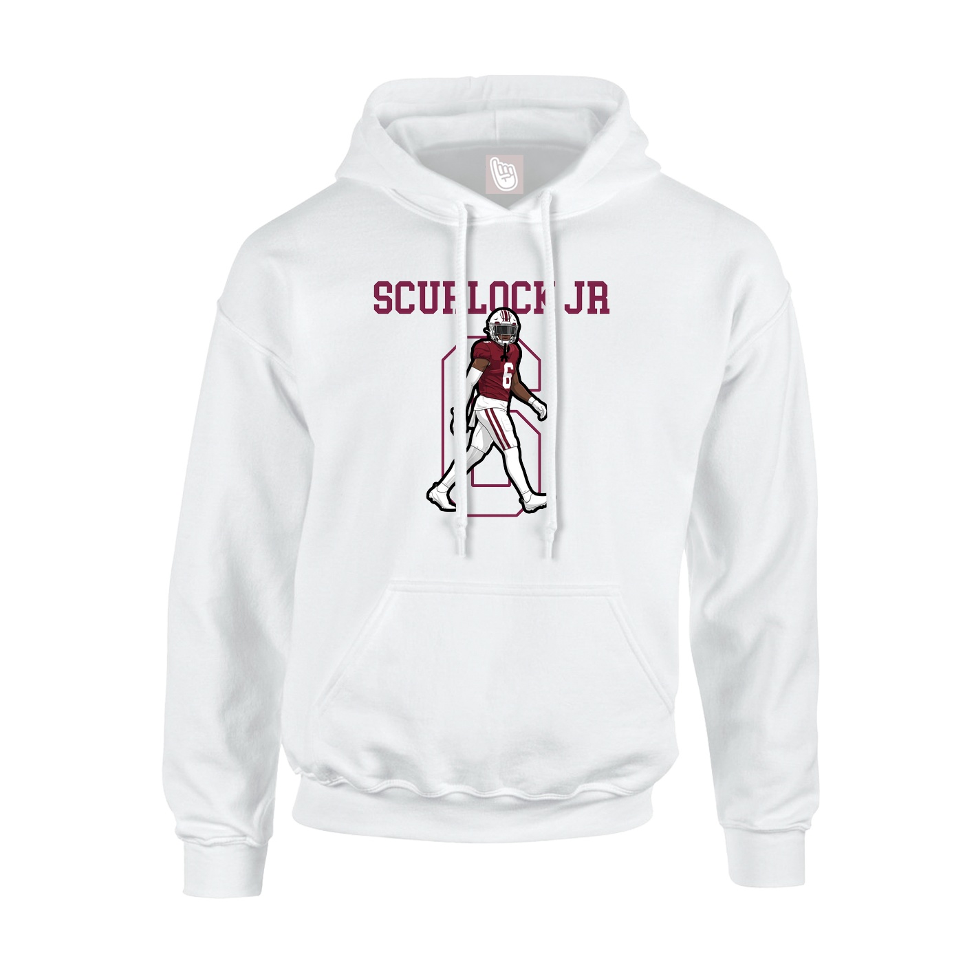 Youth Hoodie — Shirsey in White