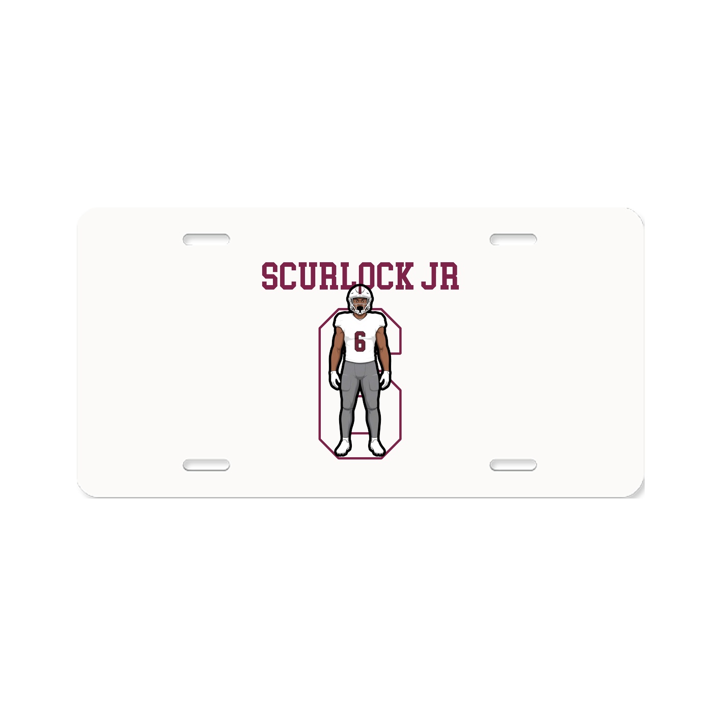 License Plate — Shirsey in Classic
