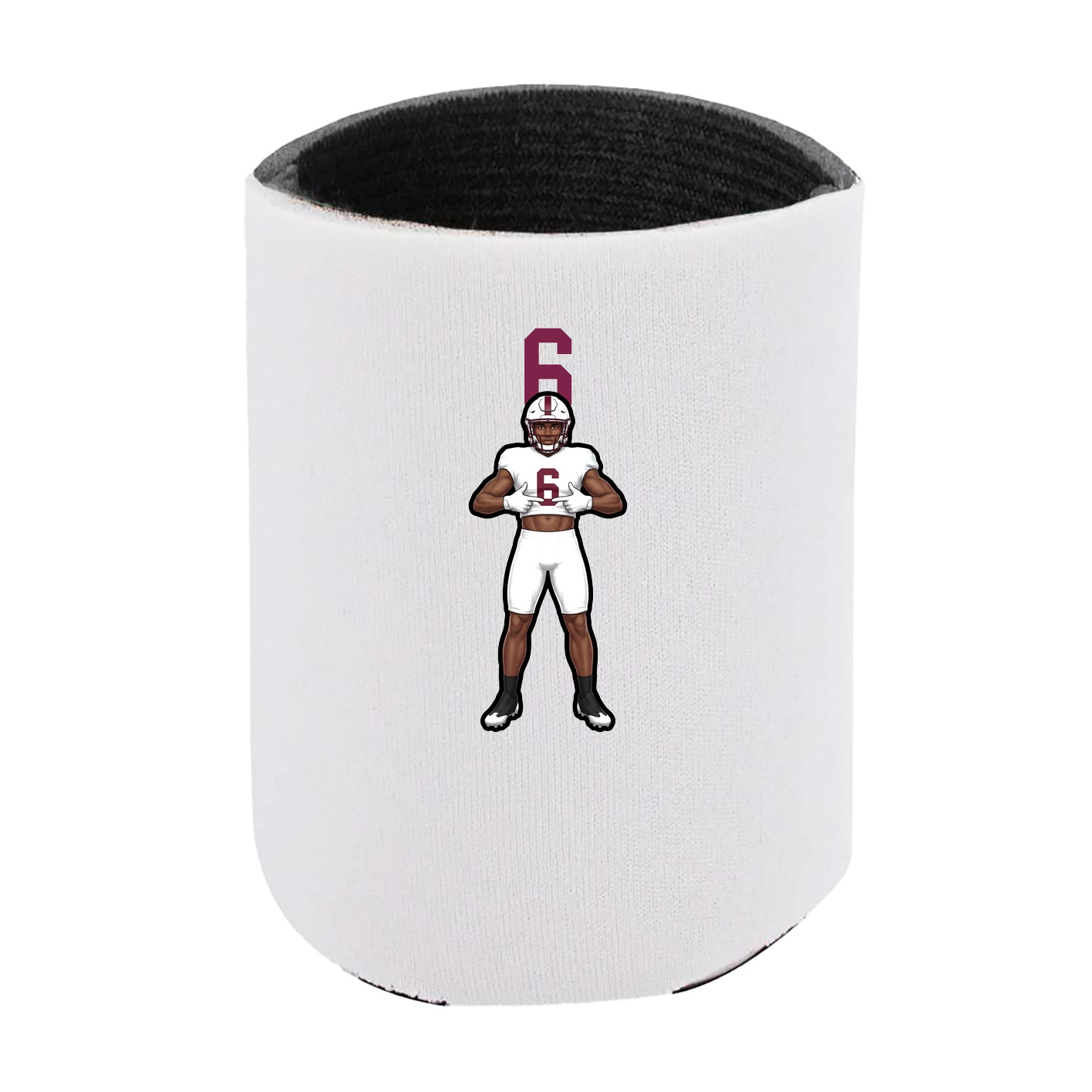 Can Holder — Number Top in White