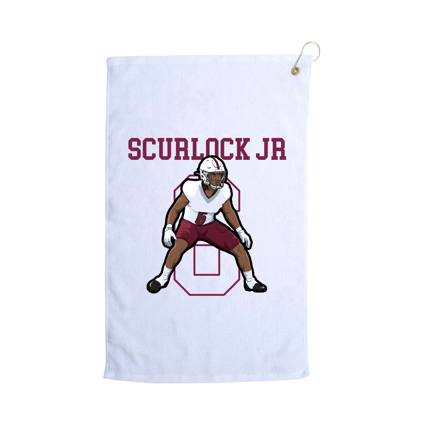 Golf Towel — Shirsey in White