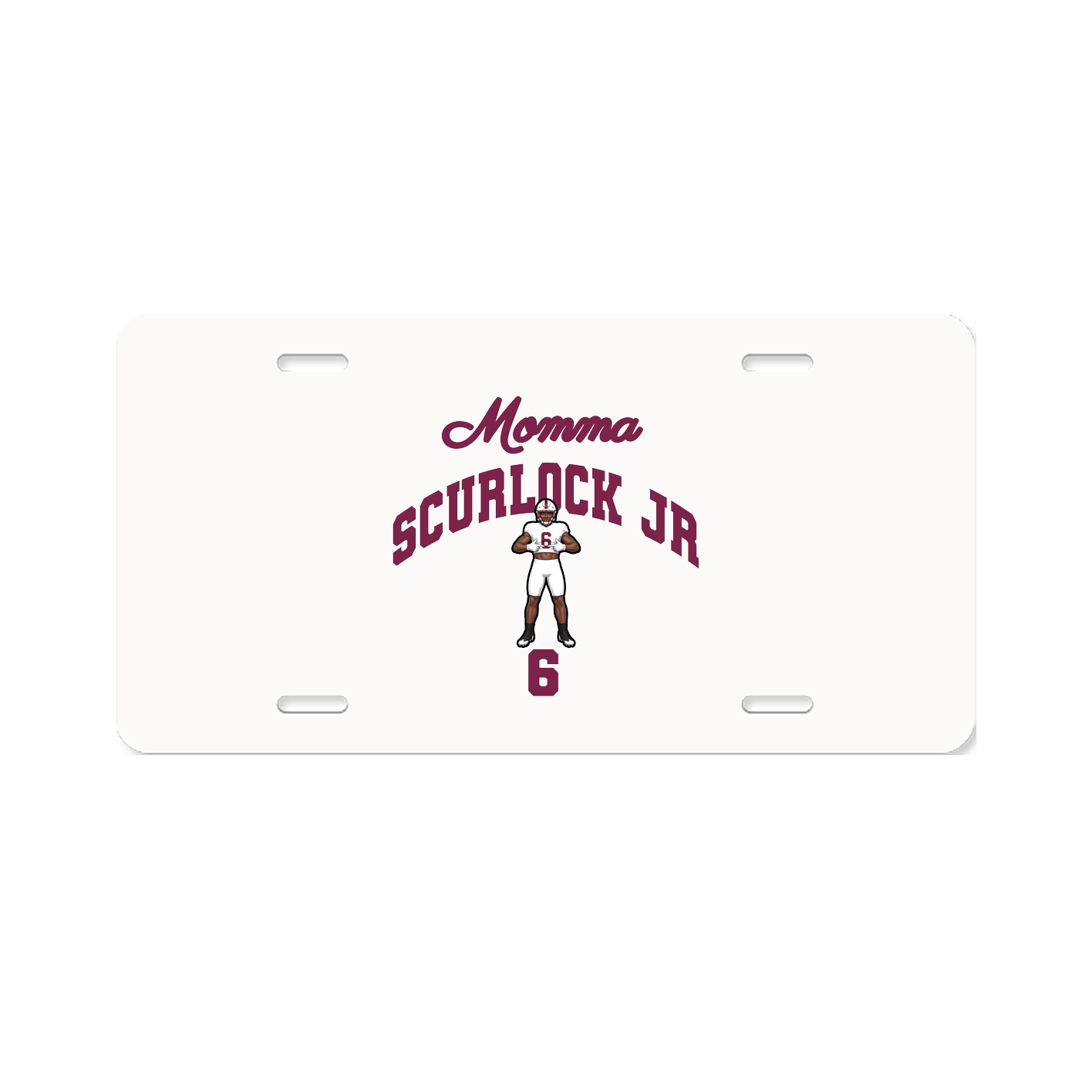 License Plate — Mothers Day Arch in Classic