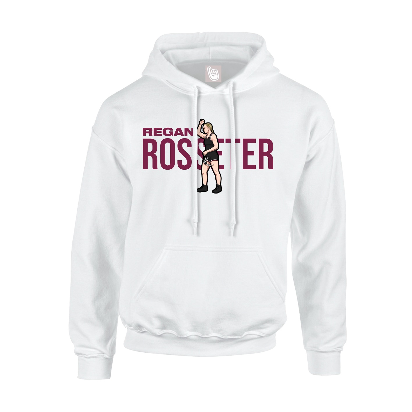 Hoodie — Player Name in White