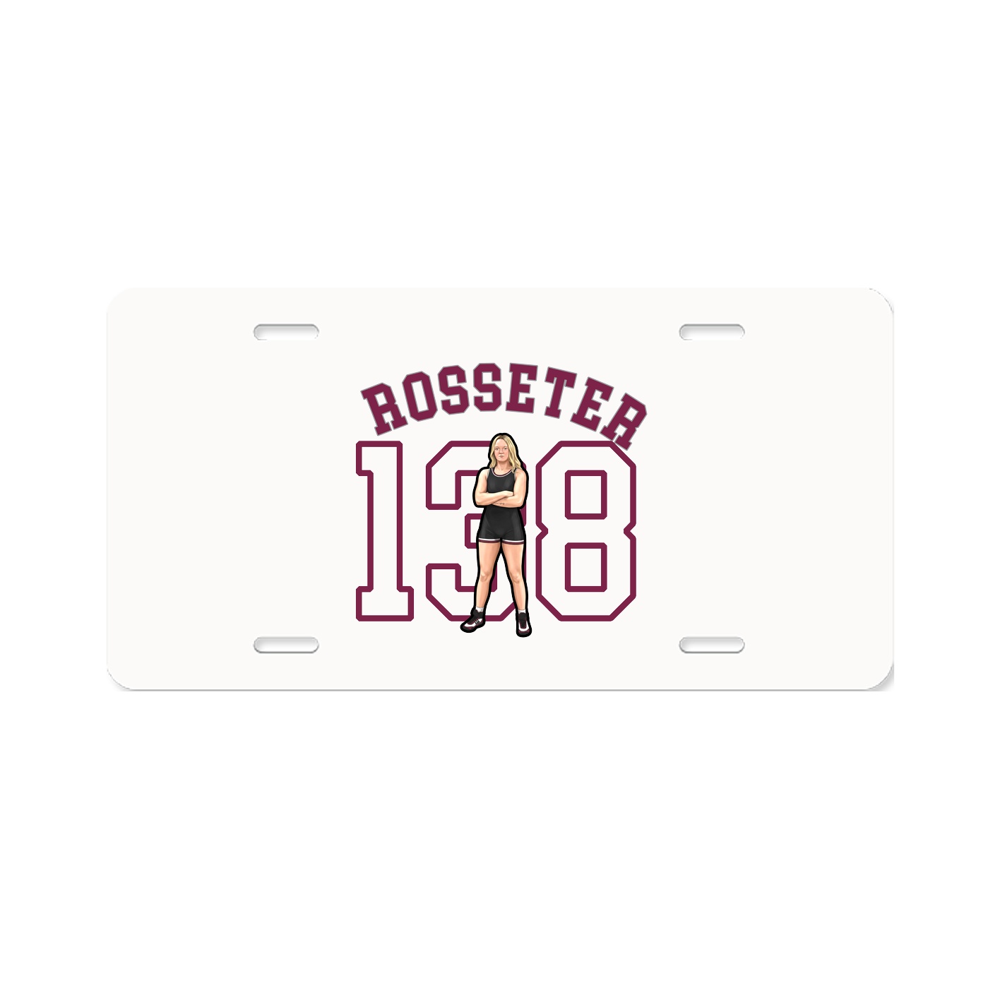 License Plate — Shirsey Arch in Classic