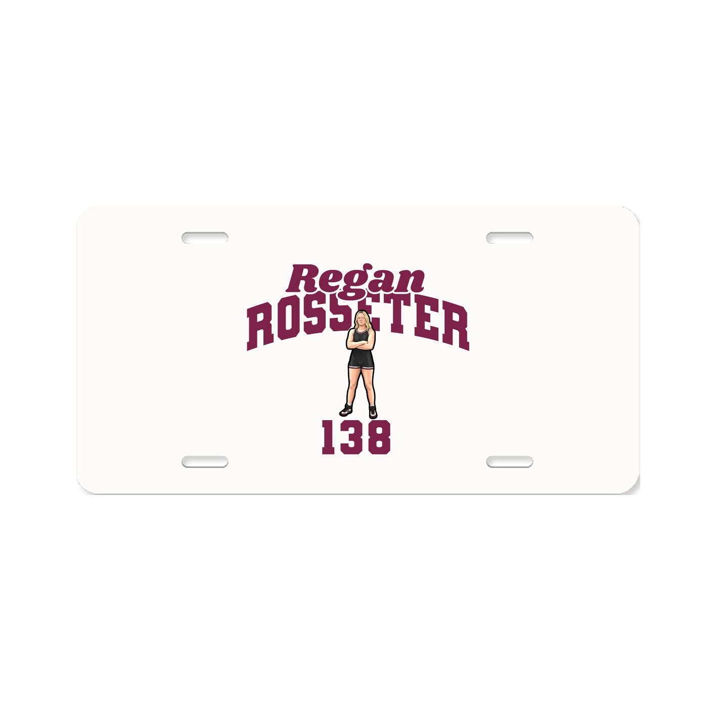 License Plate — Signature Arch in Classic