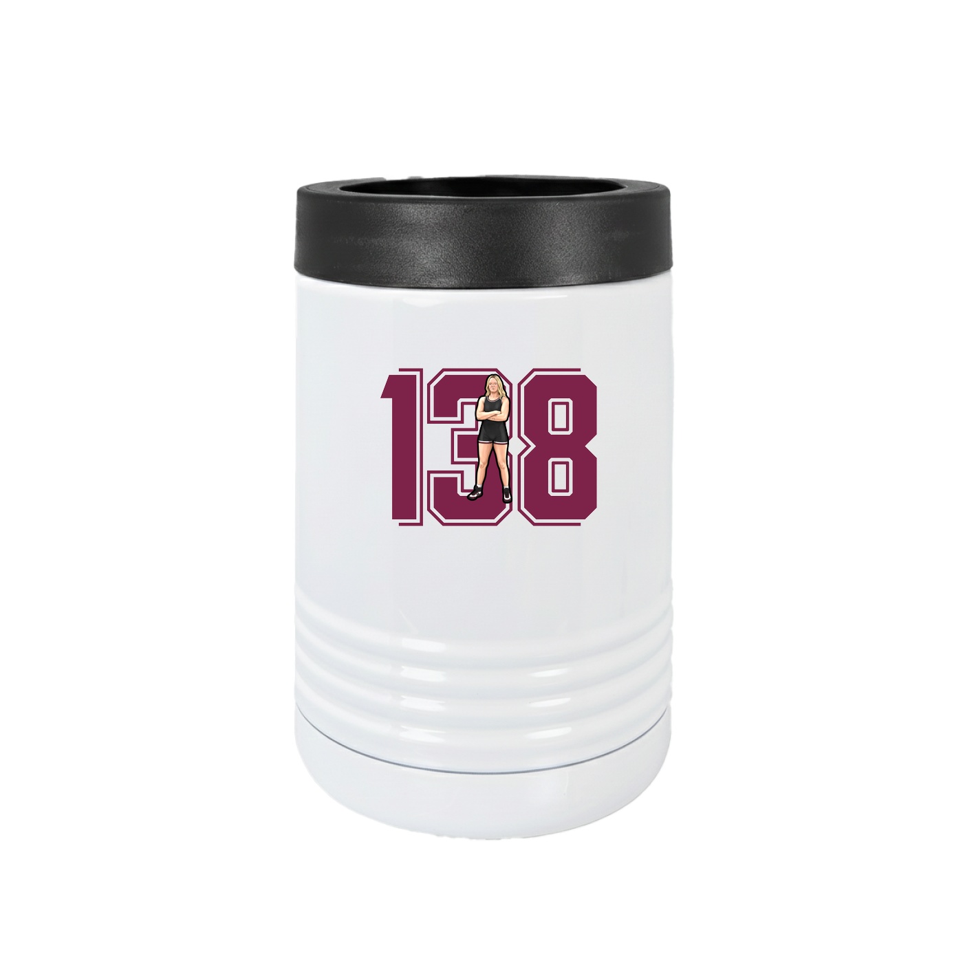 Beverage Holder — Number in White
