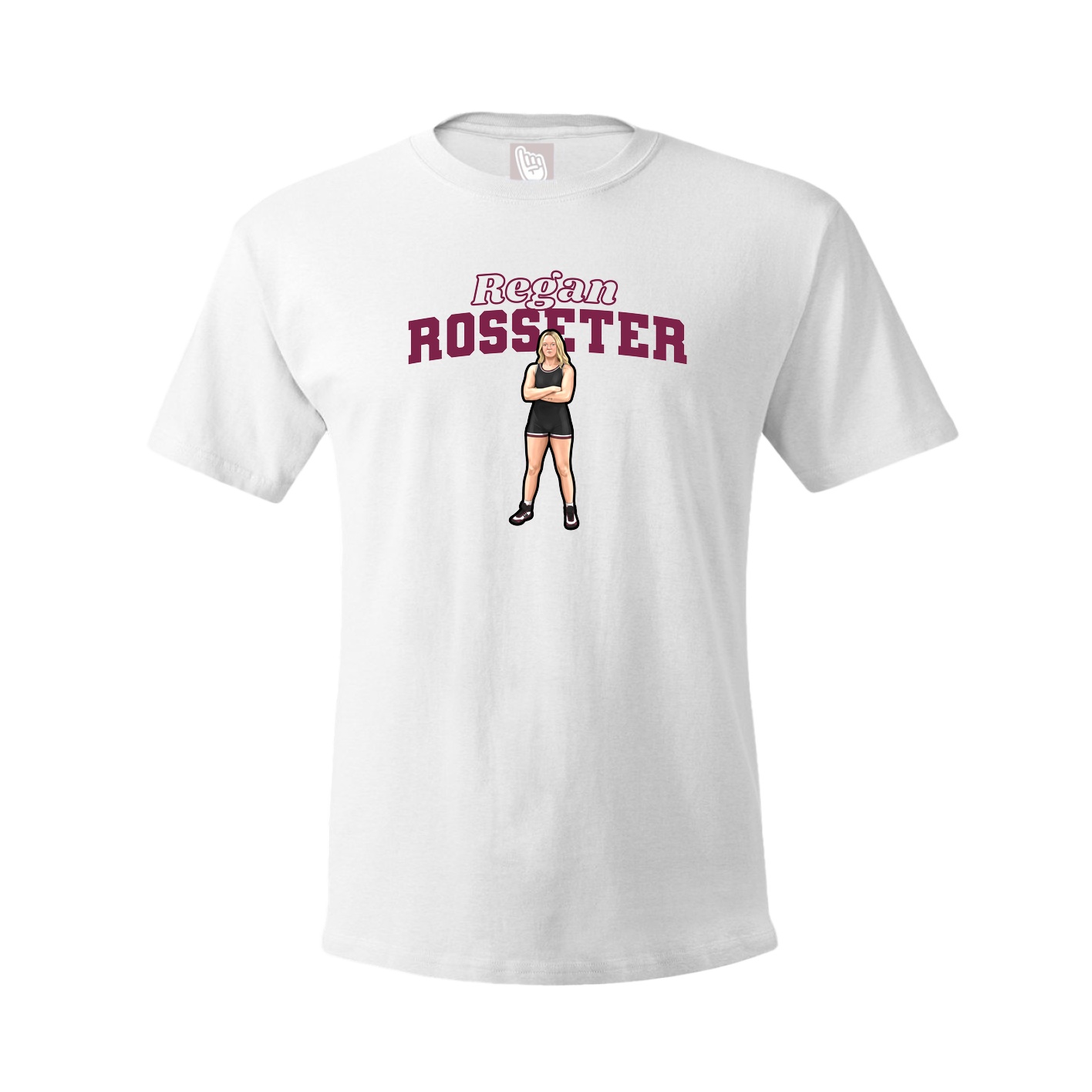 Tee — Name Arch in White