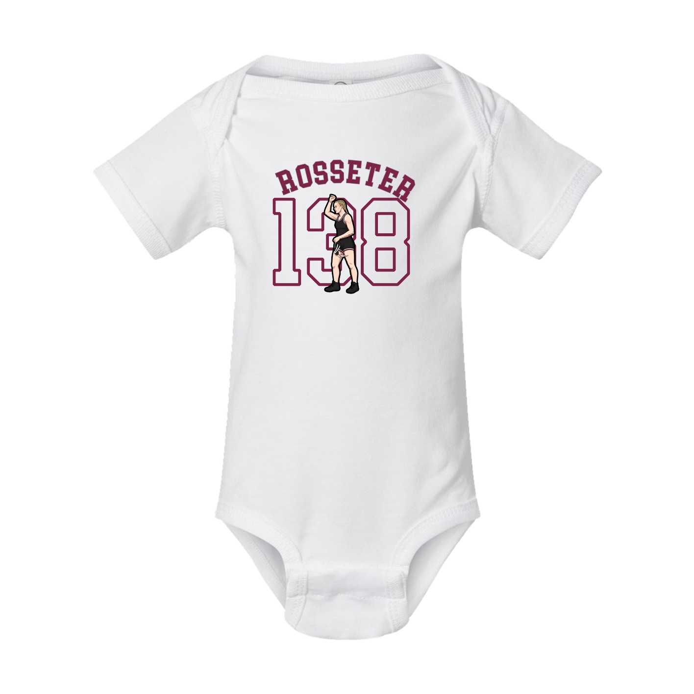 Baby Onesie — Shirsey Arch in White
