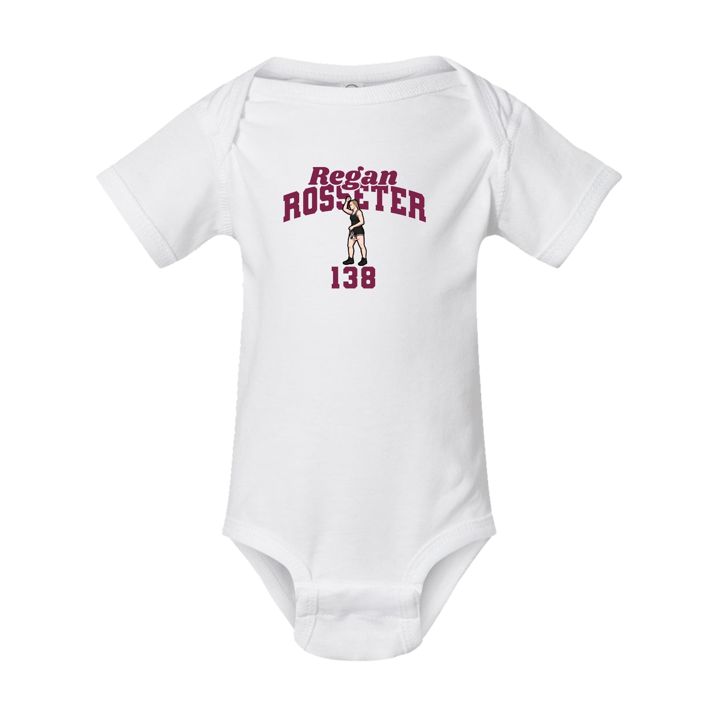 Baby Onesie — Signature Arch in White