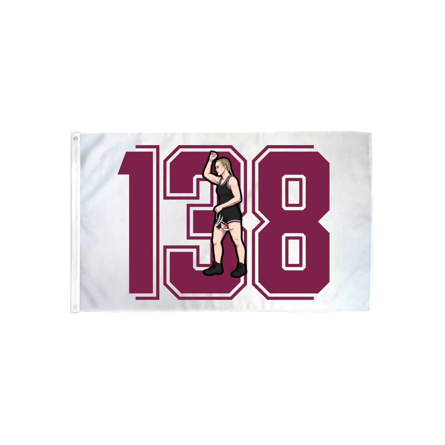 3x5 Flag — Number in Classic