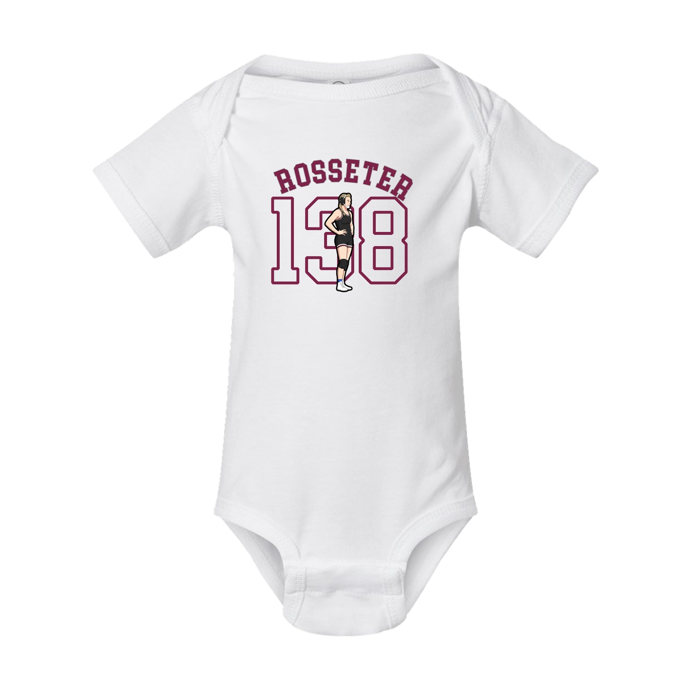 Baby Onesie — Shirsey Arch in White