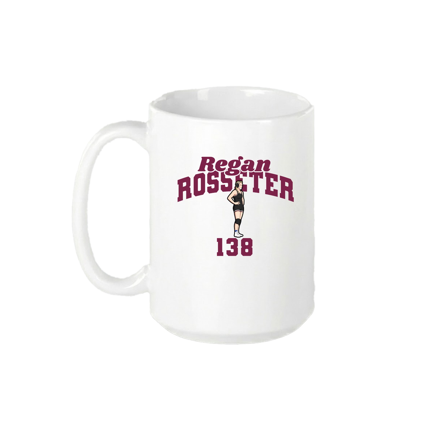15oz Coffee Mug — Signature Arch in White