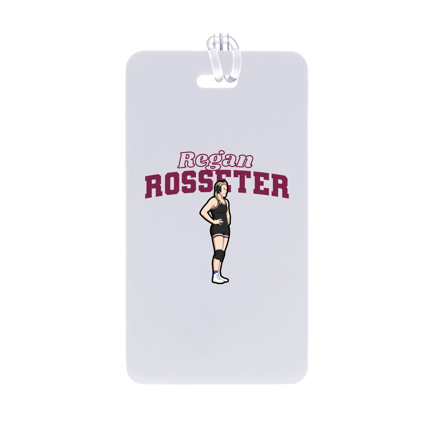 Bag Tag — Name Arch in Classic