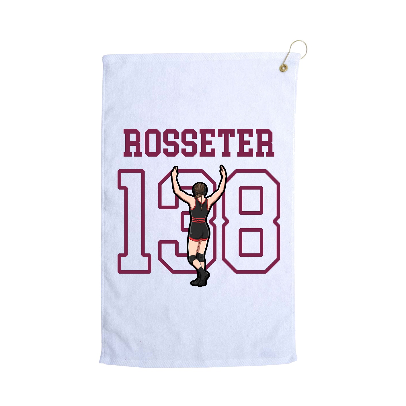 Golf Towel — Shirsey in White
