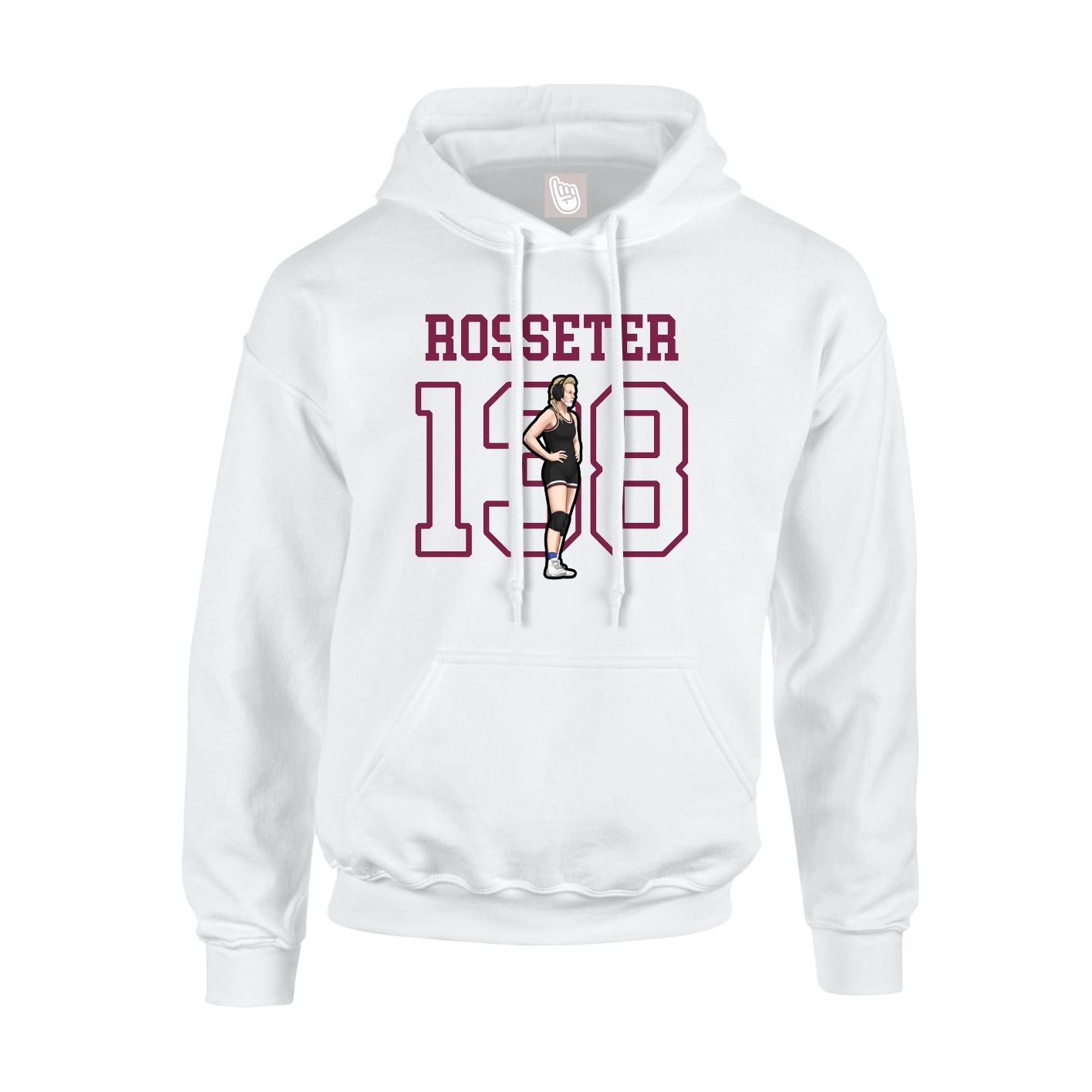Youth Hoodie — Shirsey in White
