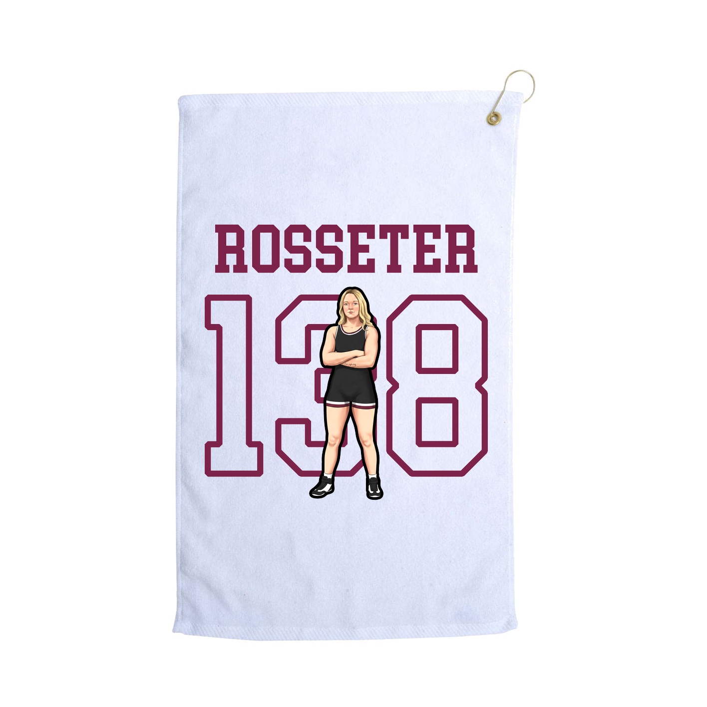 Golf Towel — Shirsey in White