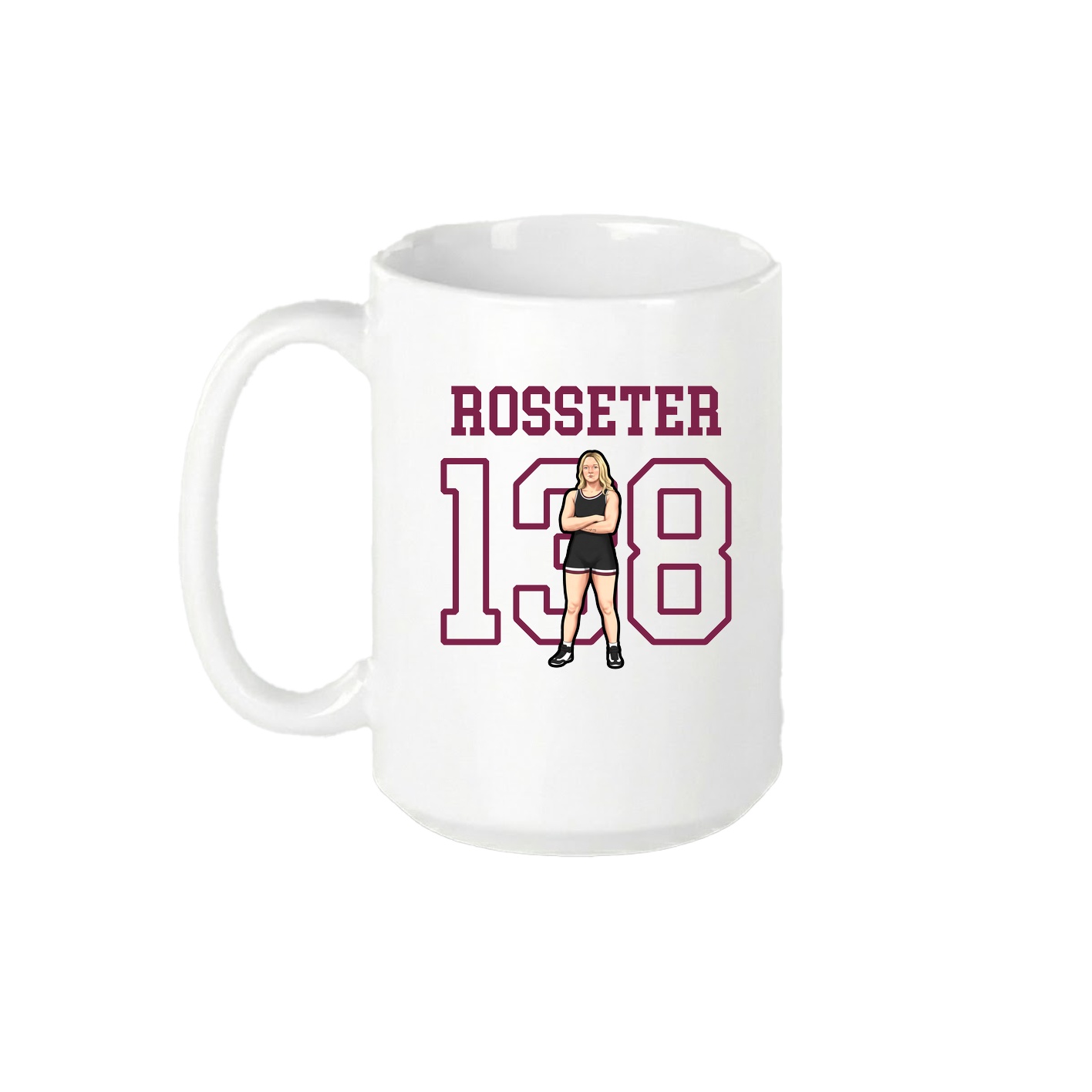 15oz Coffee Mug — Shirsey in White