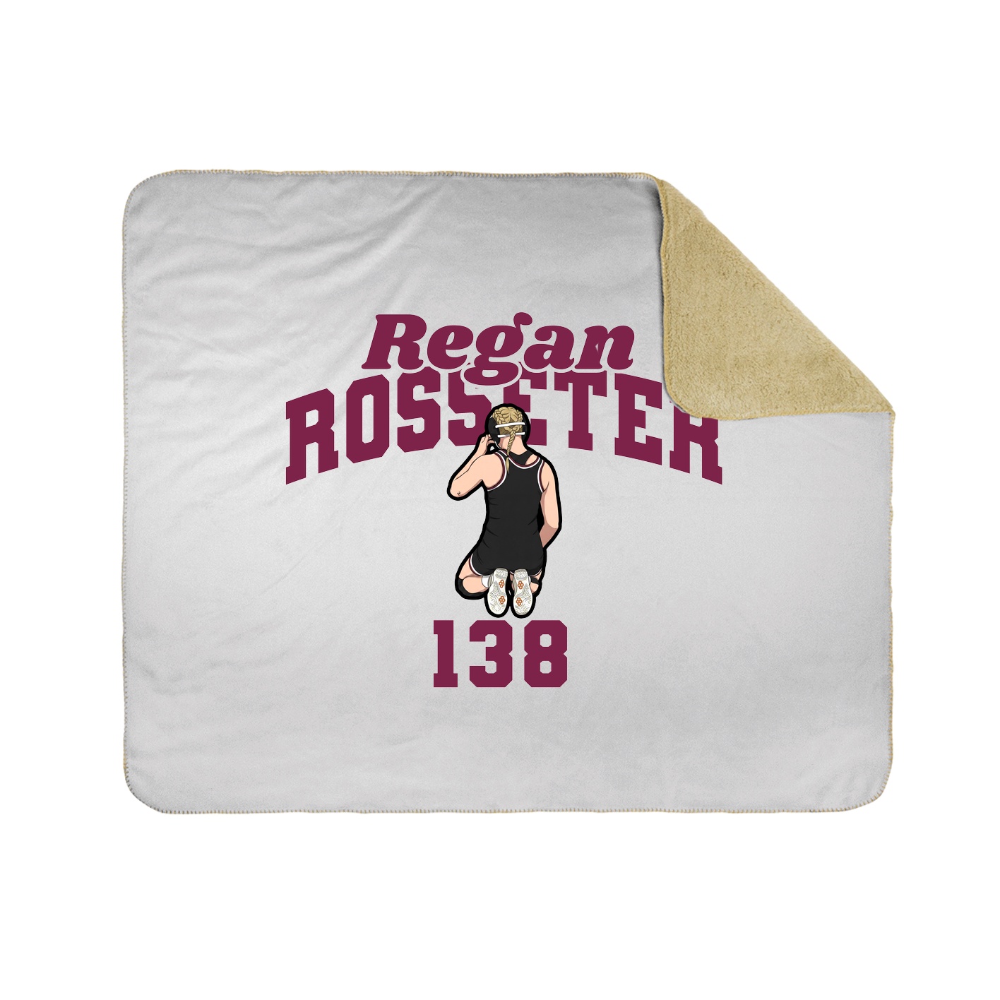 Throw Blanket — Signature Arch in White