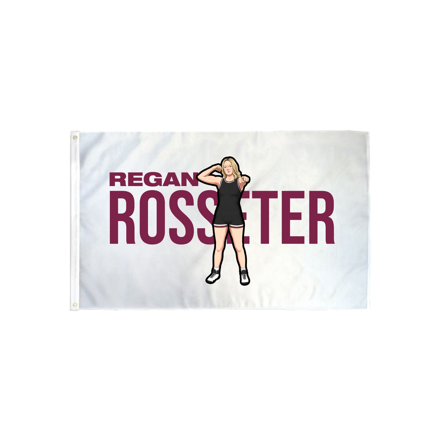 3x5 Flag — Player Name in Classic
